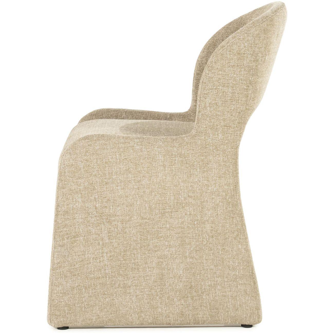 Design Polsterstuhl Serene Stoff taupe