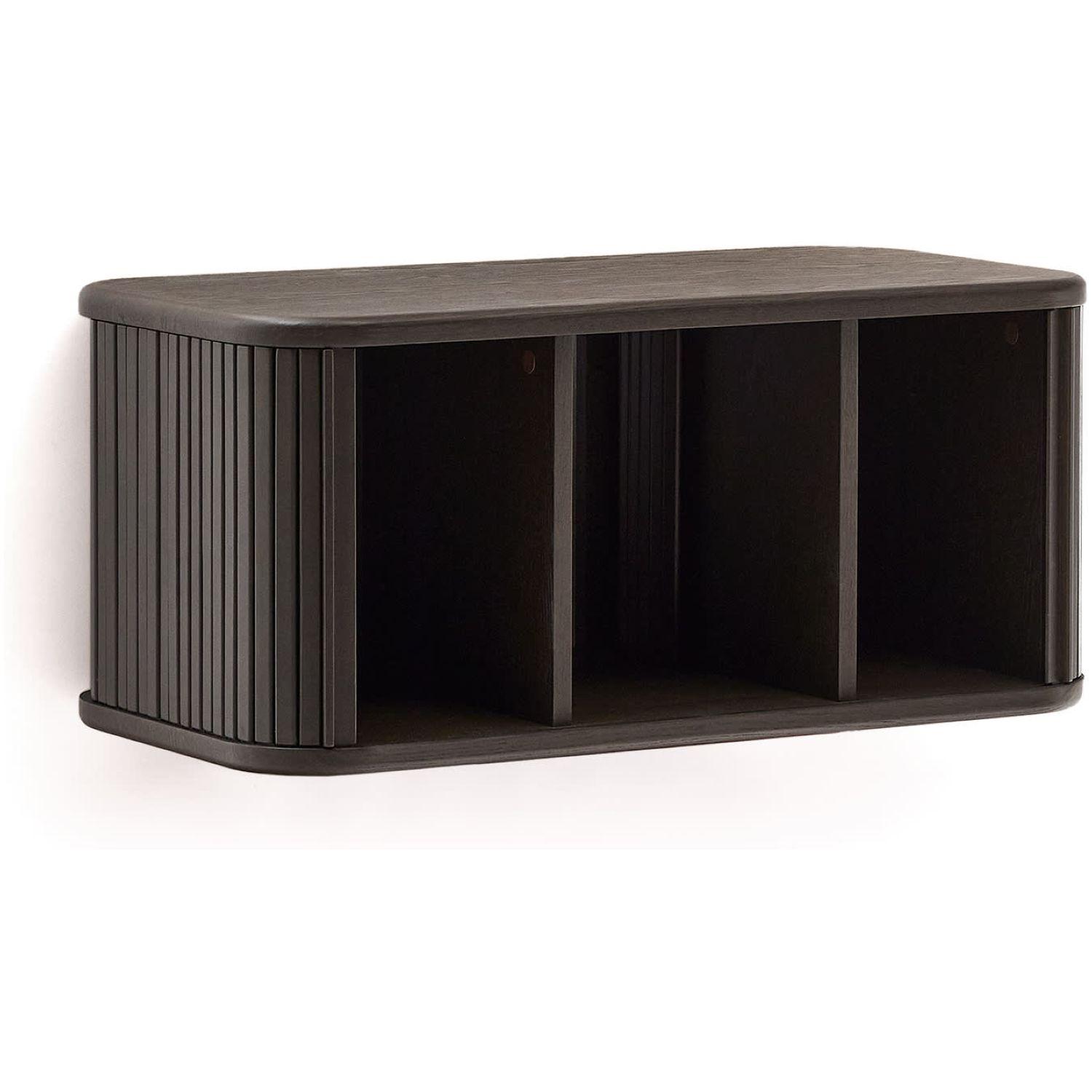 Badezimmermöbel Mailen aus Eschenfurnier dunkel 90x45