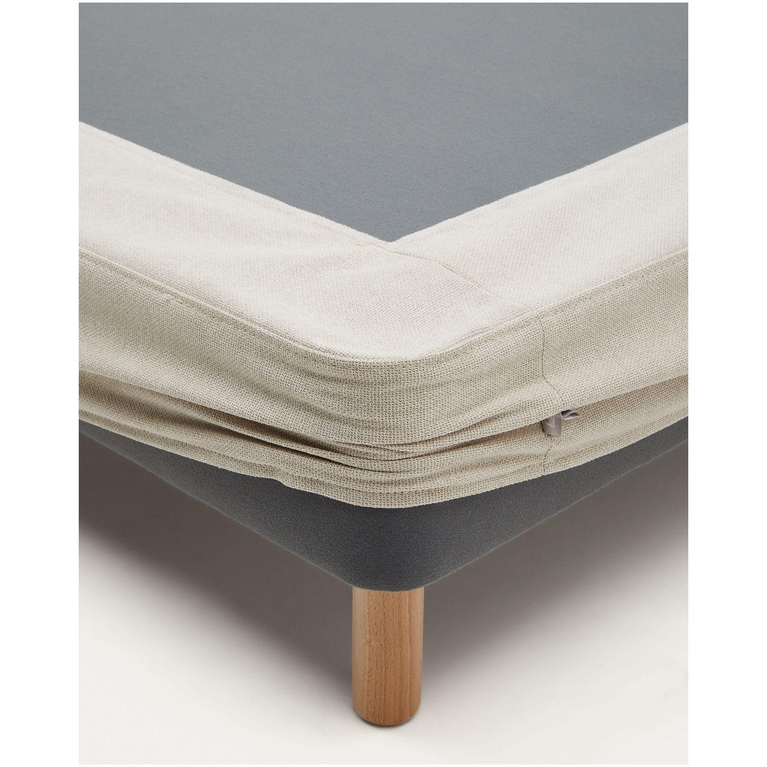 Bettbezug Ofelia beige für Matratze von 160 x 200 cm