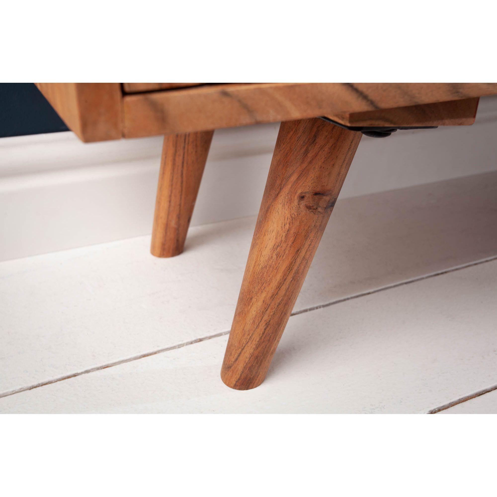 Barschrank Beehive II 76cm Akazie