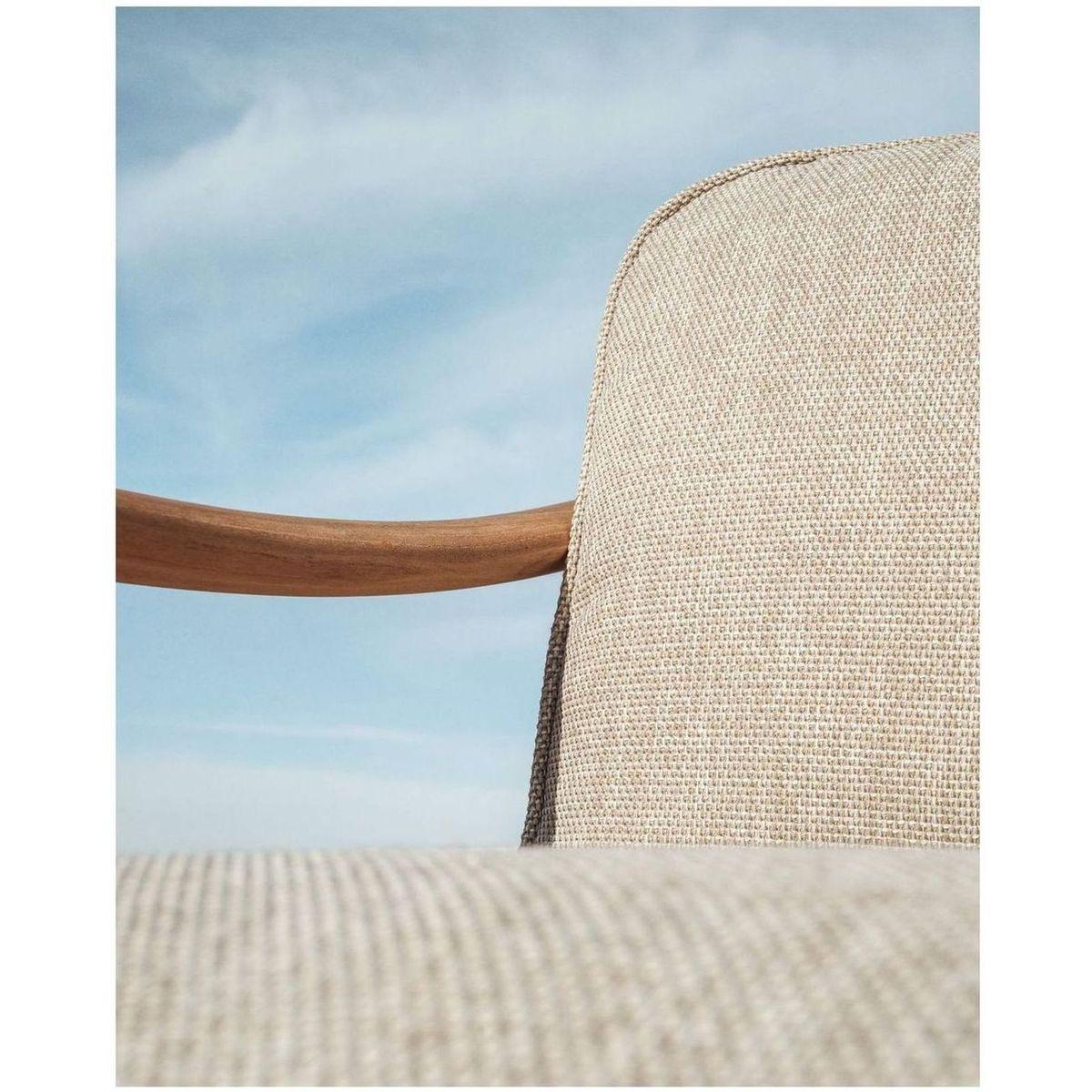 Gartensofa 2-Sitzer Outdoor Elunda Teakholz massiv 149 FSC 100%
