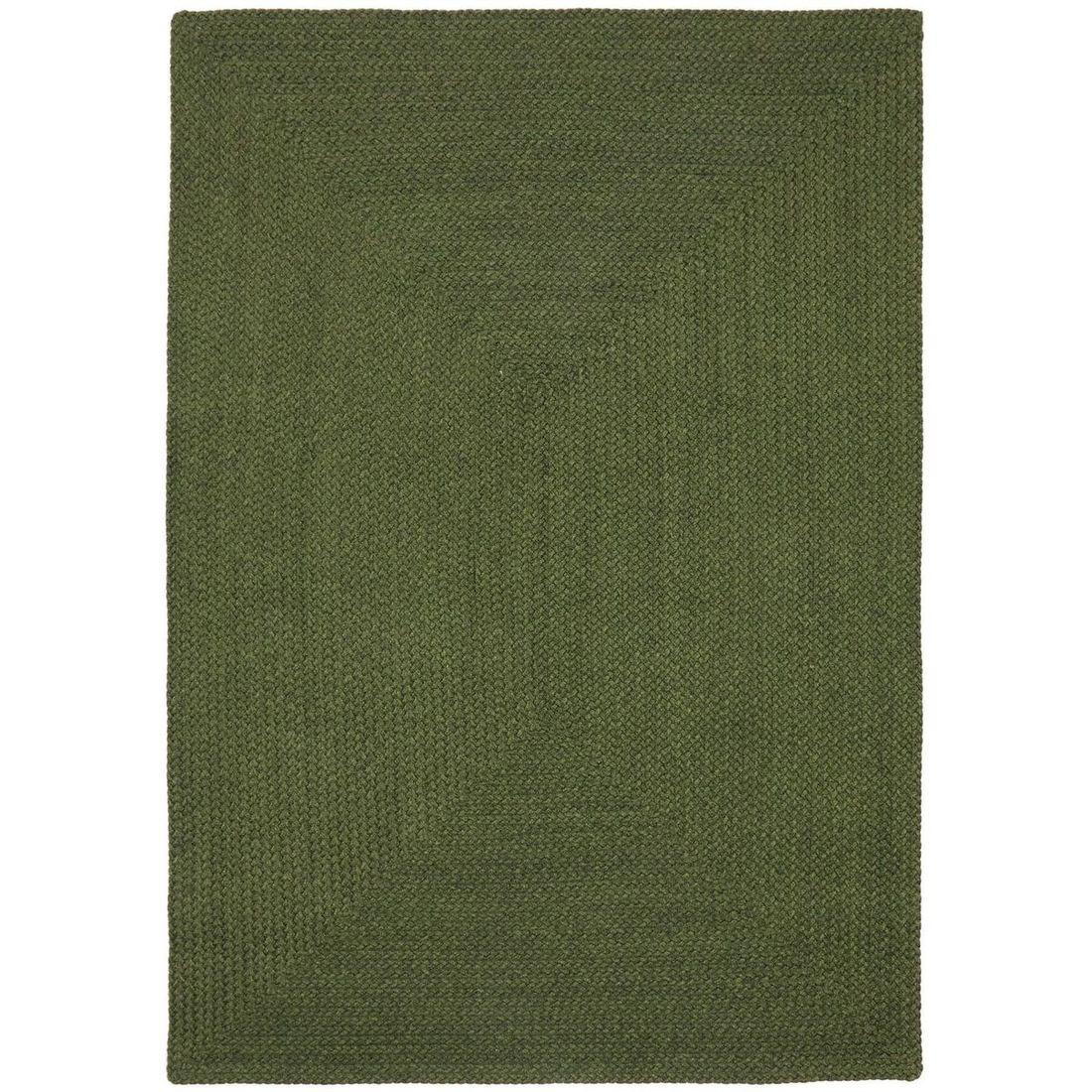 Gartenteppich rechteckig Despas aus synthetischen Fasern grün 200x300