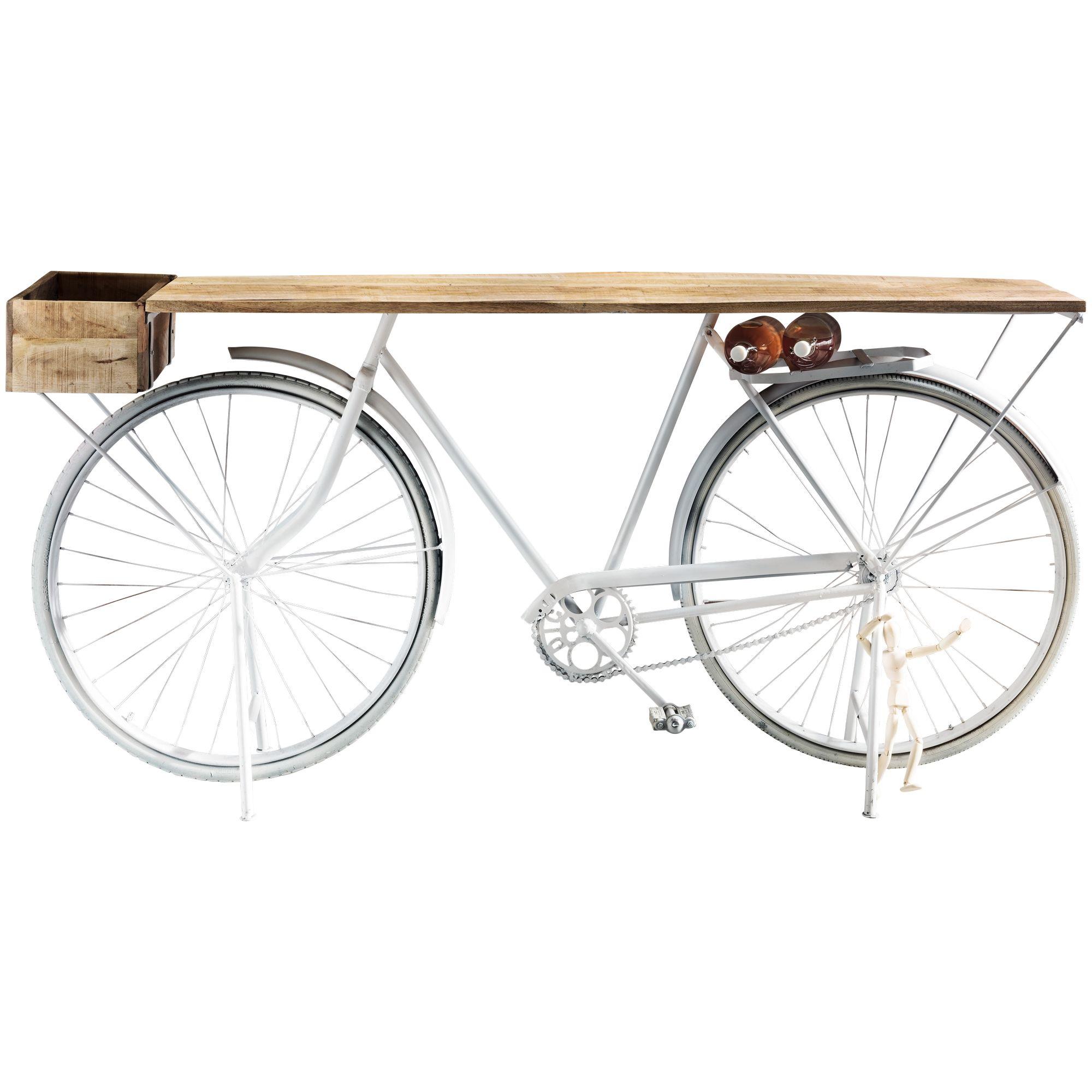 Konsole Bicycle Unikat Original weiss