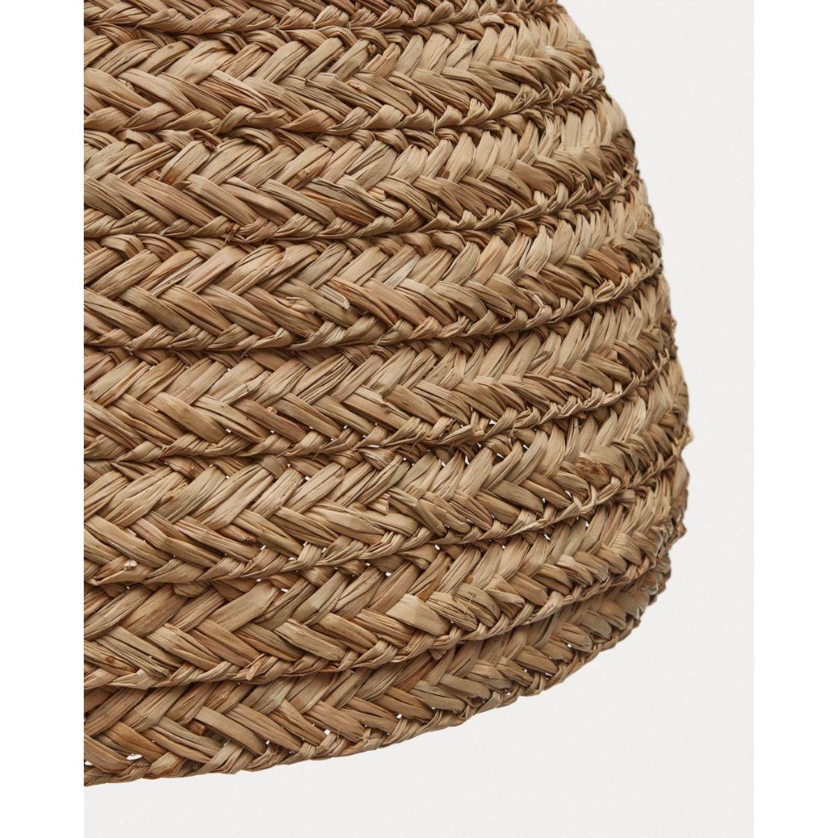 Fonteta Lampenschirm für Pendelleuchte aus Naturfasern mit natürlchem Finish Ø 60 cm