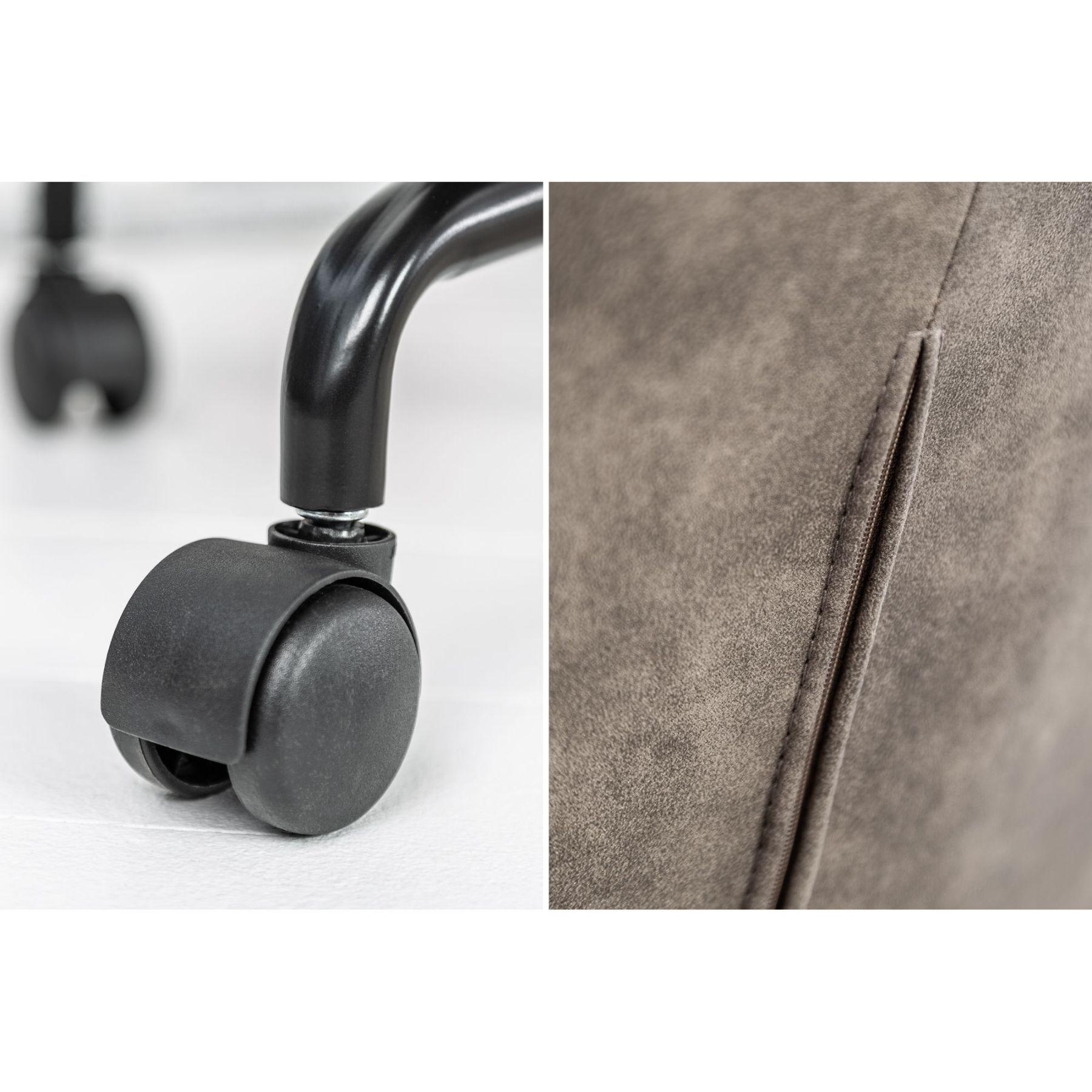 Bürostuhl Copenhagen Armlehne taupe