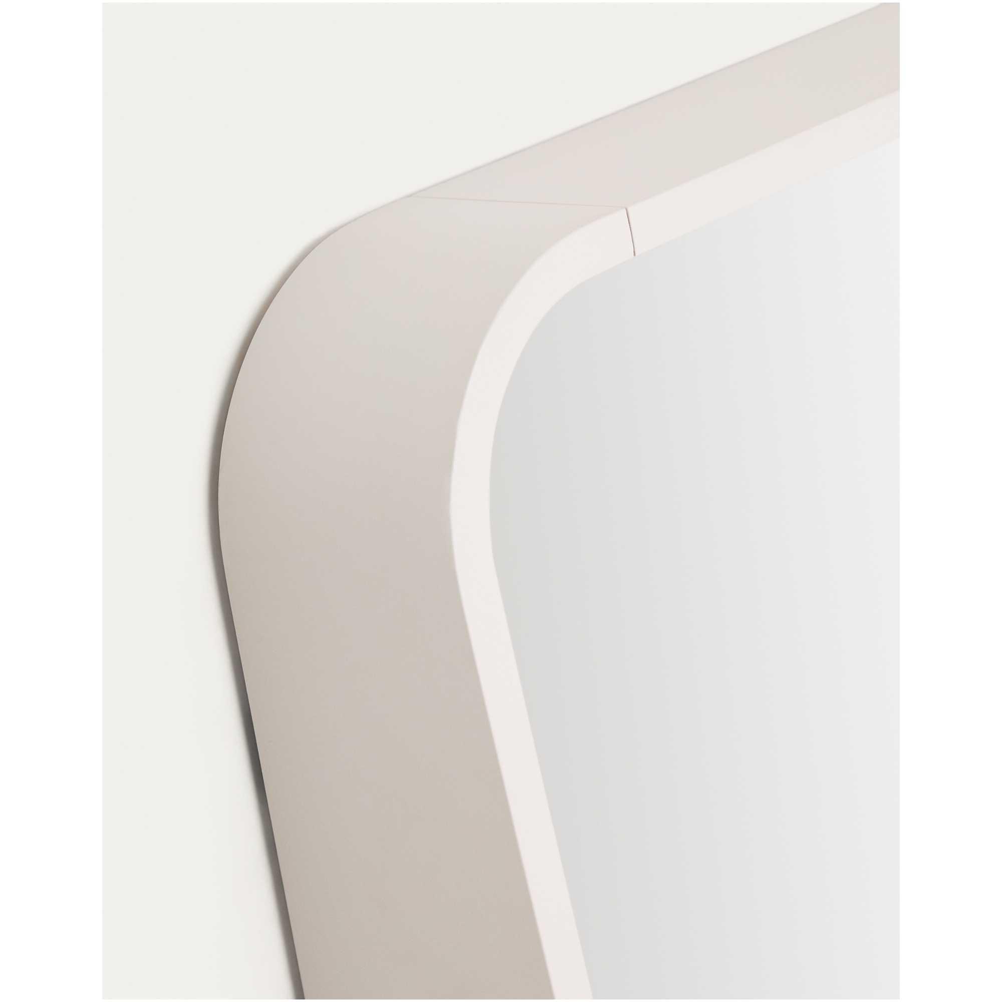 Wandspiegel Salaya Eschenschichtholz beige 90x60
