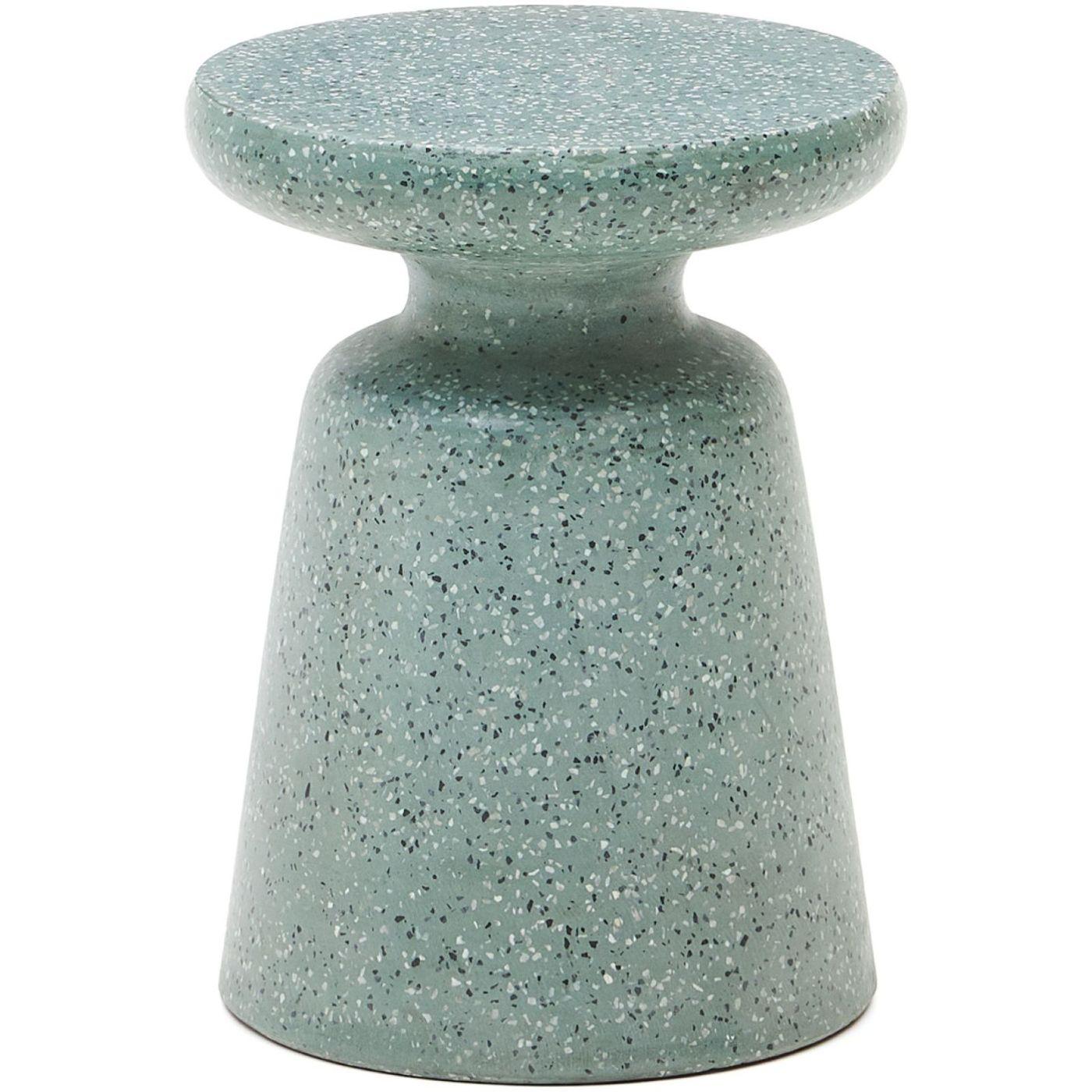 Beistelltisch Mesquida Outdoor grüner Terrazzo 39x39