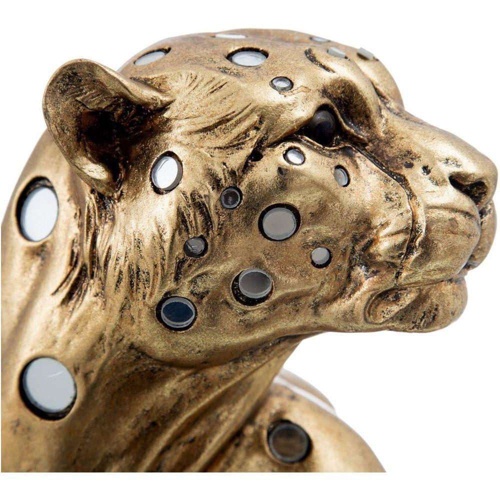 Deko Leopard sitzend