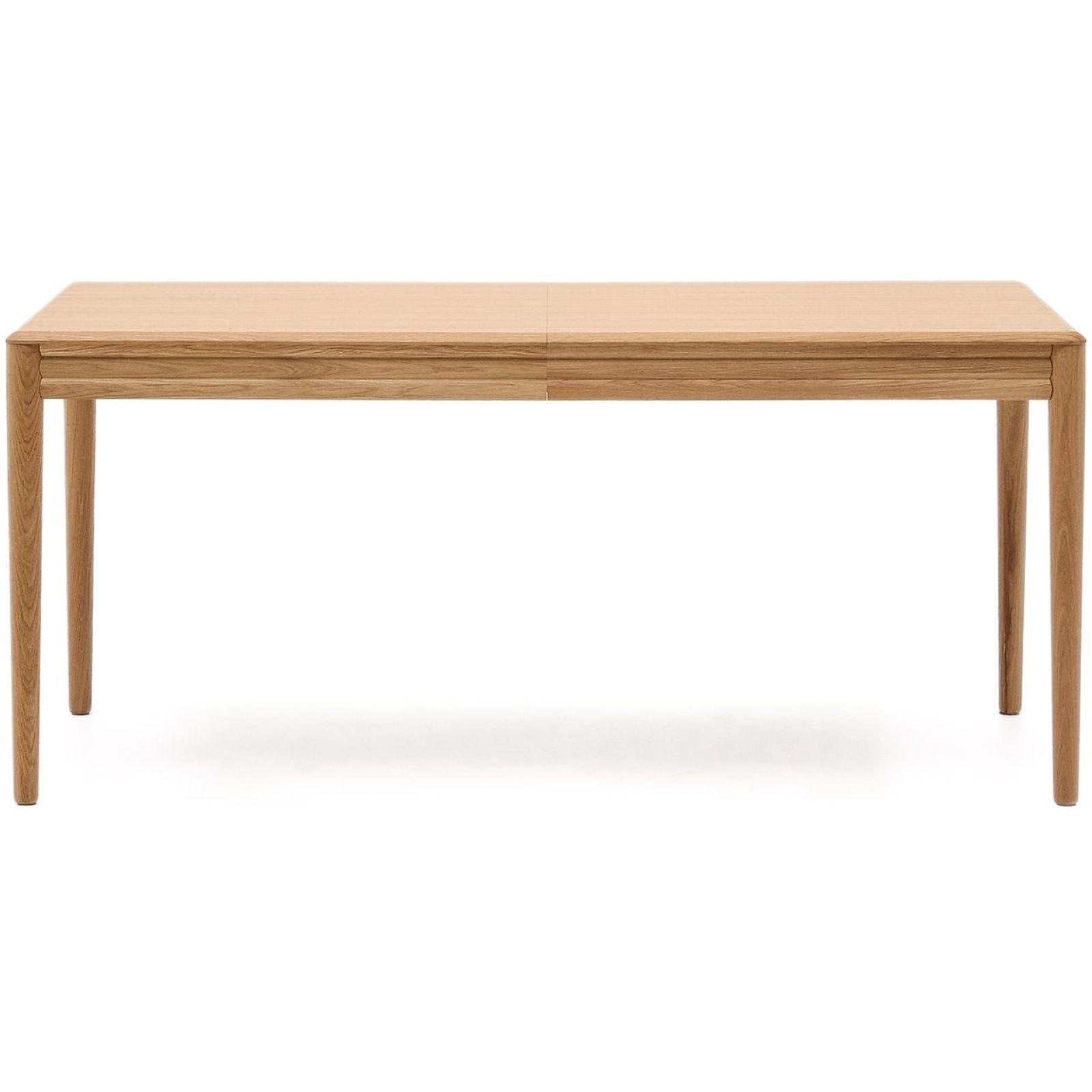 Esstisch ausziehbar Lenon Eichenholz natur - Grösse: 160-240x90