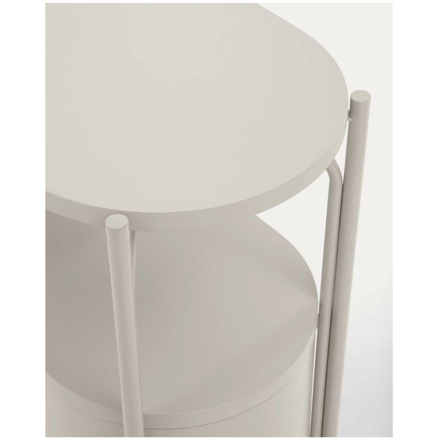 Badezimmermöbel Arely mit Stahlgestell und weiss lackiertem MDF 90x40