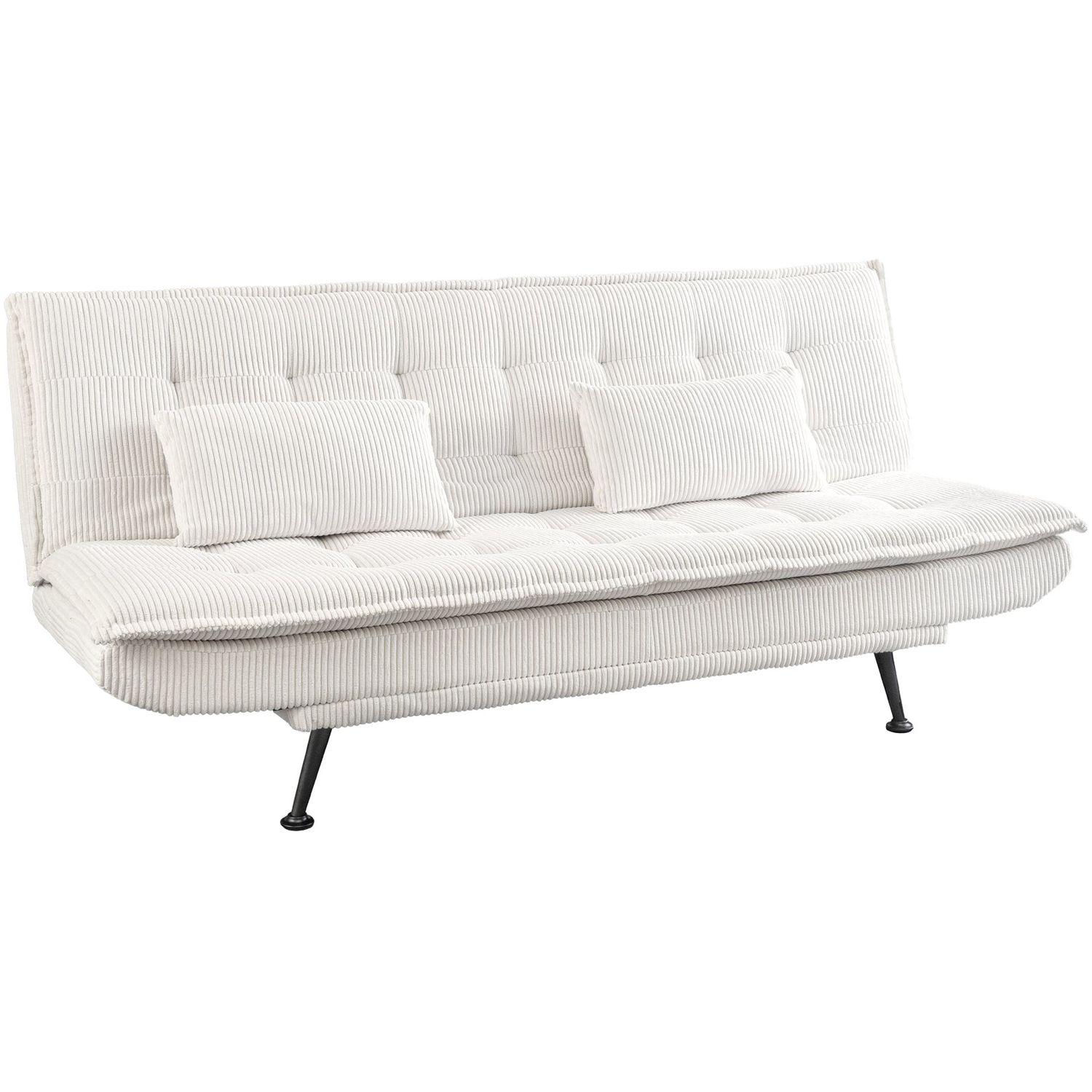 Bettsofa Montreux Cord Stoff beige 190