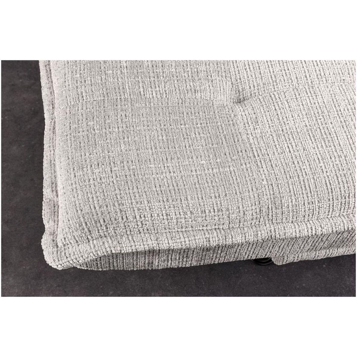 Bettsofa Montreux Chenille Stoff champagne beige 190