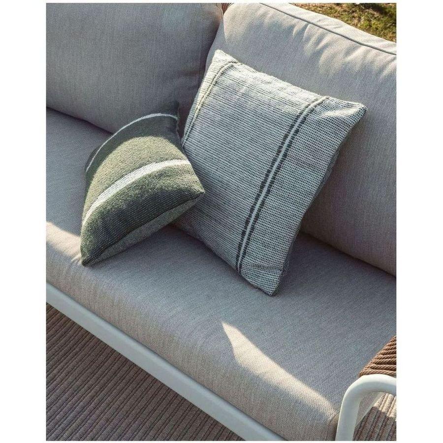 Kissenbezug Drati aus 100% PET grün 45x45