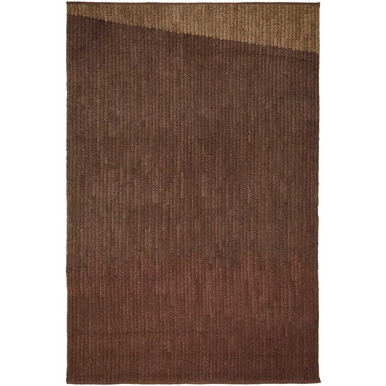 Juteteppich Mandi terracottafarben 200x300