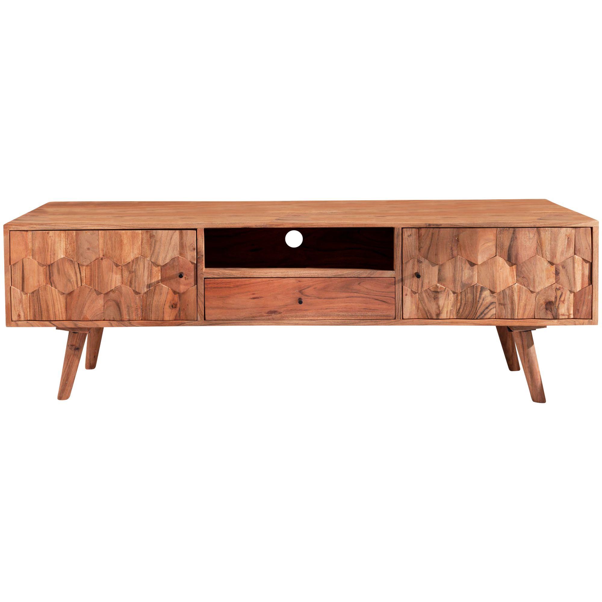 TV Board Beehive II 140cm Akazie