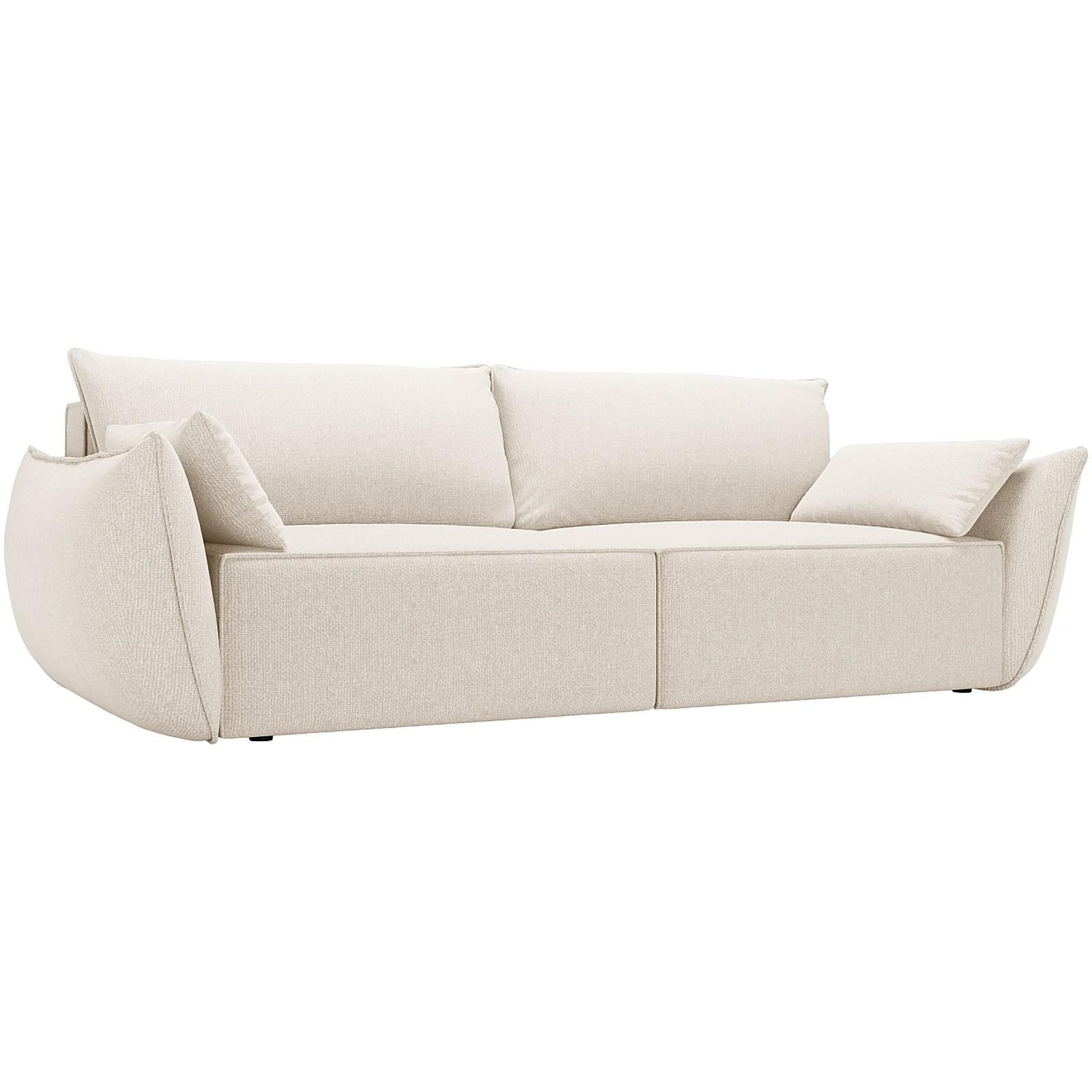 Bettsofa Kaelle - Grösse: 244x97x91 - Bezug: Chenille (Haga), Light Beige