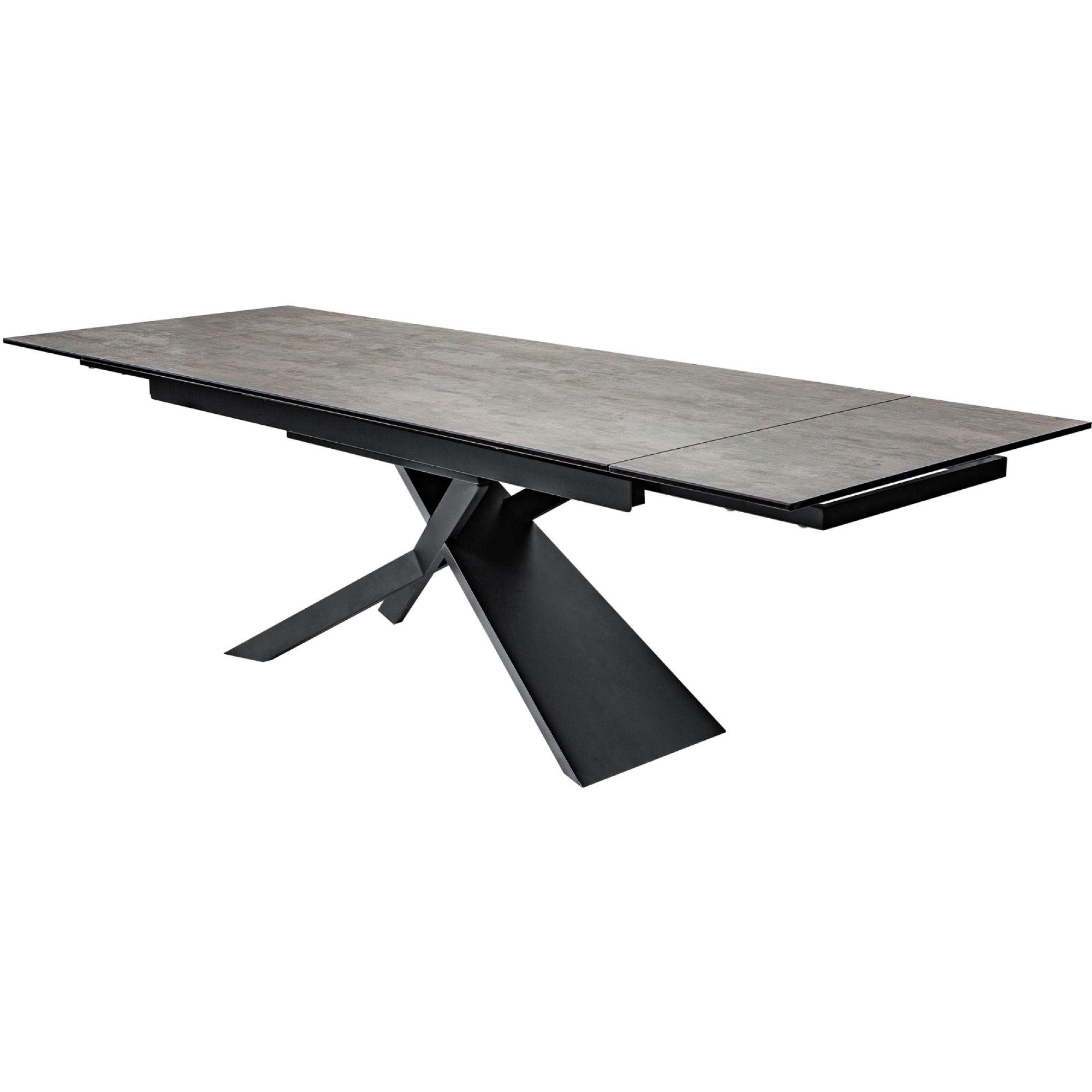 Ausziehtisch Italia4 180-220-260 Keramik Lava-Optik