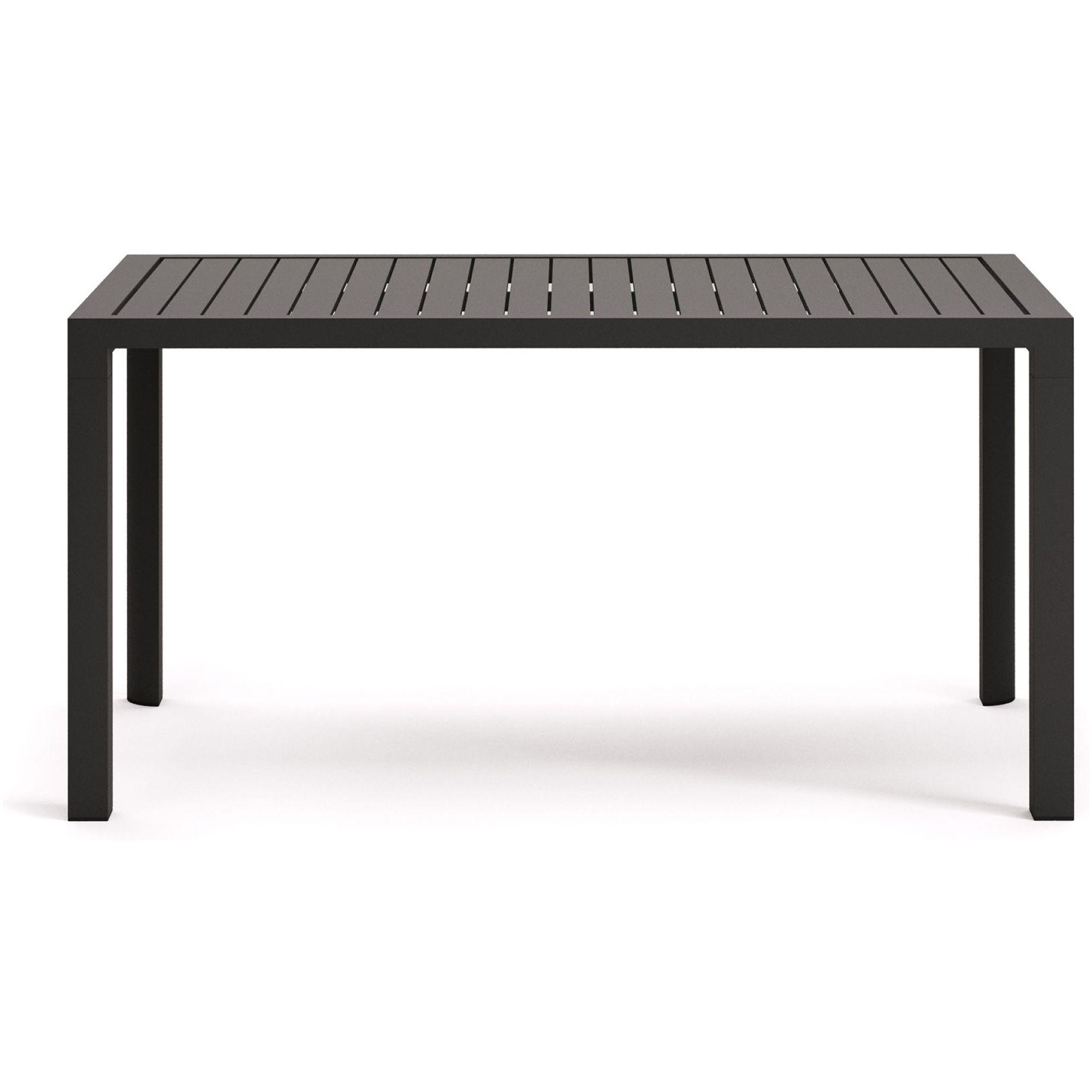 Gartentisch Culip Aluminium grau 150x77