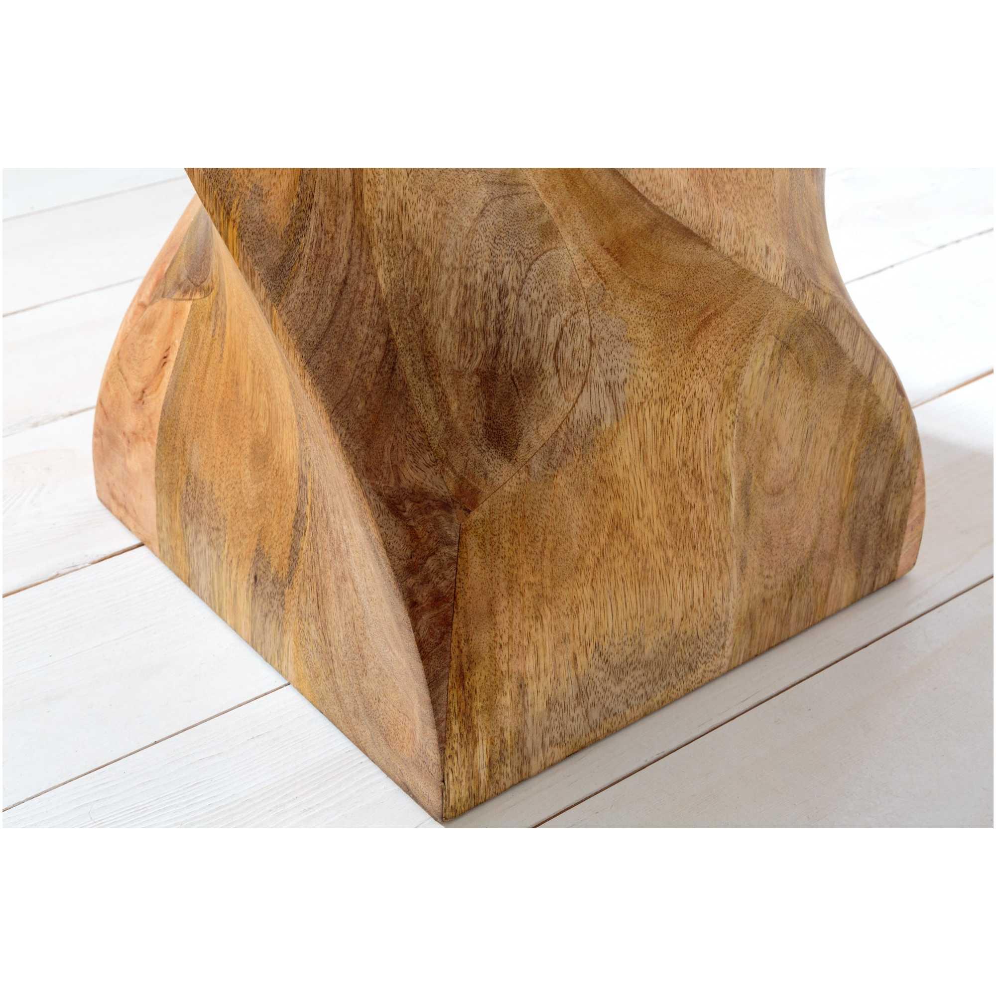 Beistelltisch Twist Mangoholz Vintage 30x30