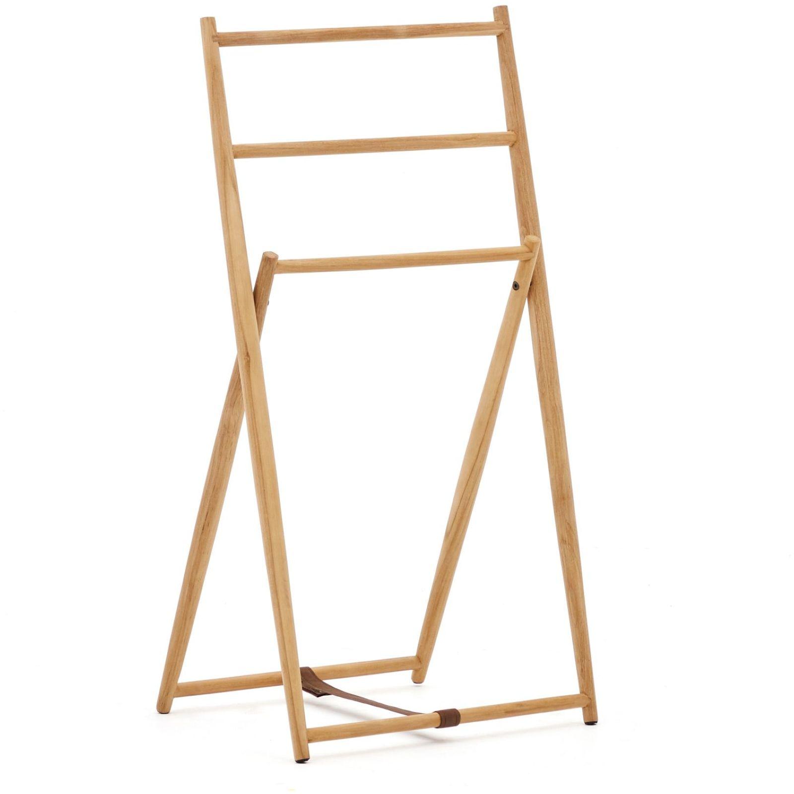 Roxana Handtuchhalter aus massivem Teakholz 50 x 95 cm