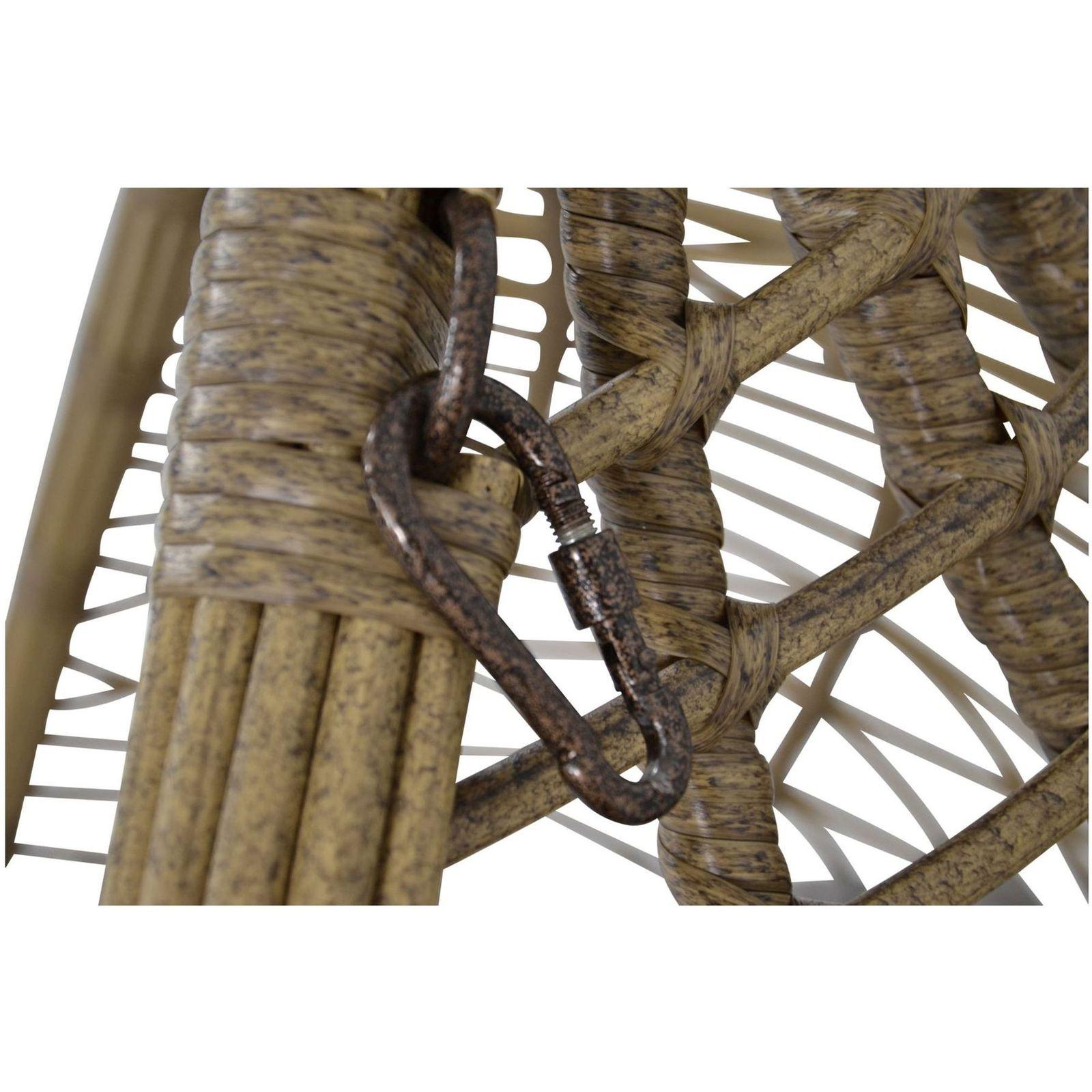 Hängesessel Poly Rattan Amazonas