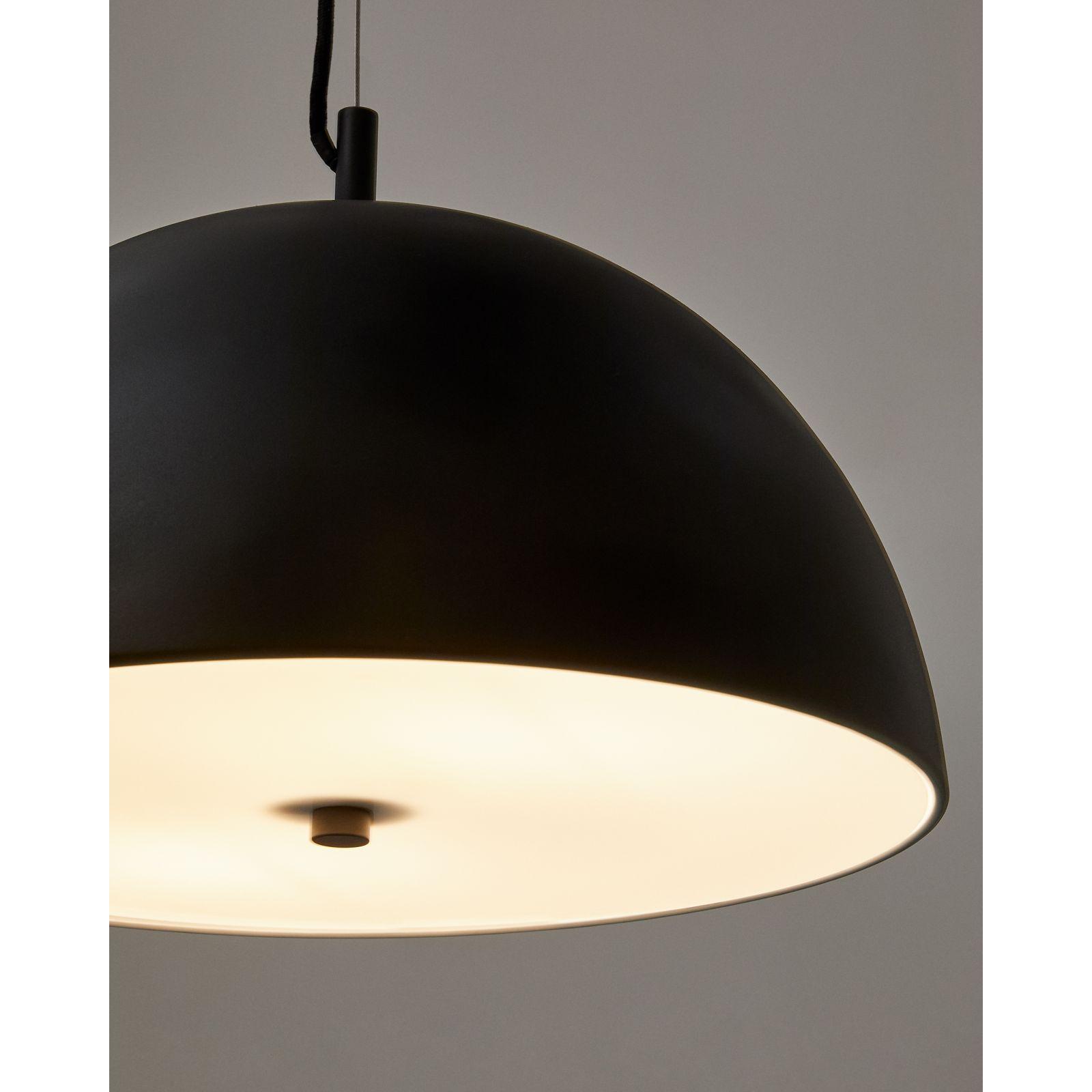 Catlar Deckenleuchte aus Metall mit schwarzem Lackfinish Ø 40 cm