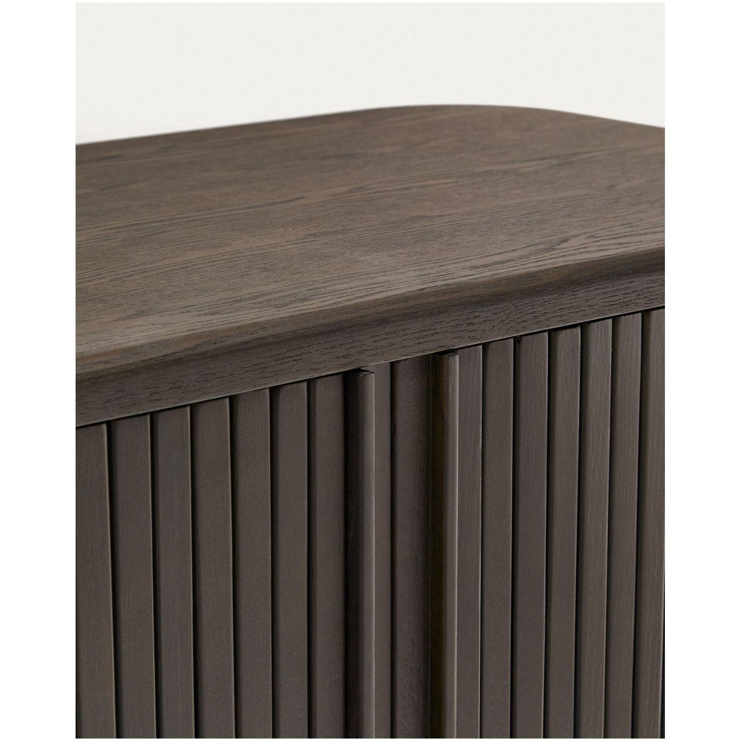 Badezimmermöbel Mailen aus Eschenfurnier dunkel 90x45