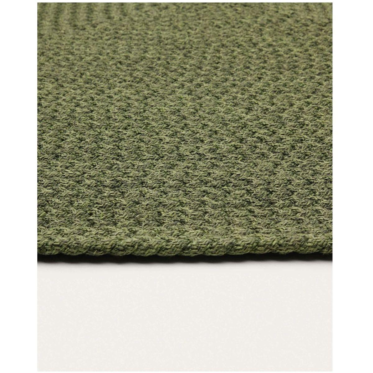 Gartenteppich rechteckig Despas aus synthetischen Fasern grün 200x300