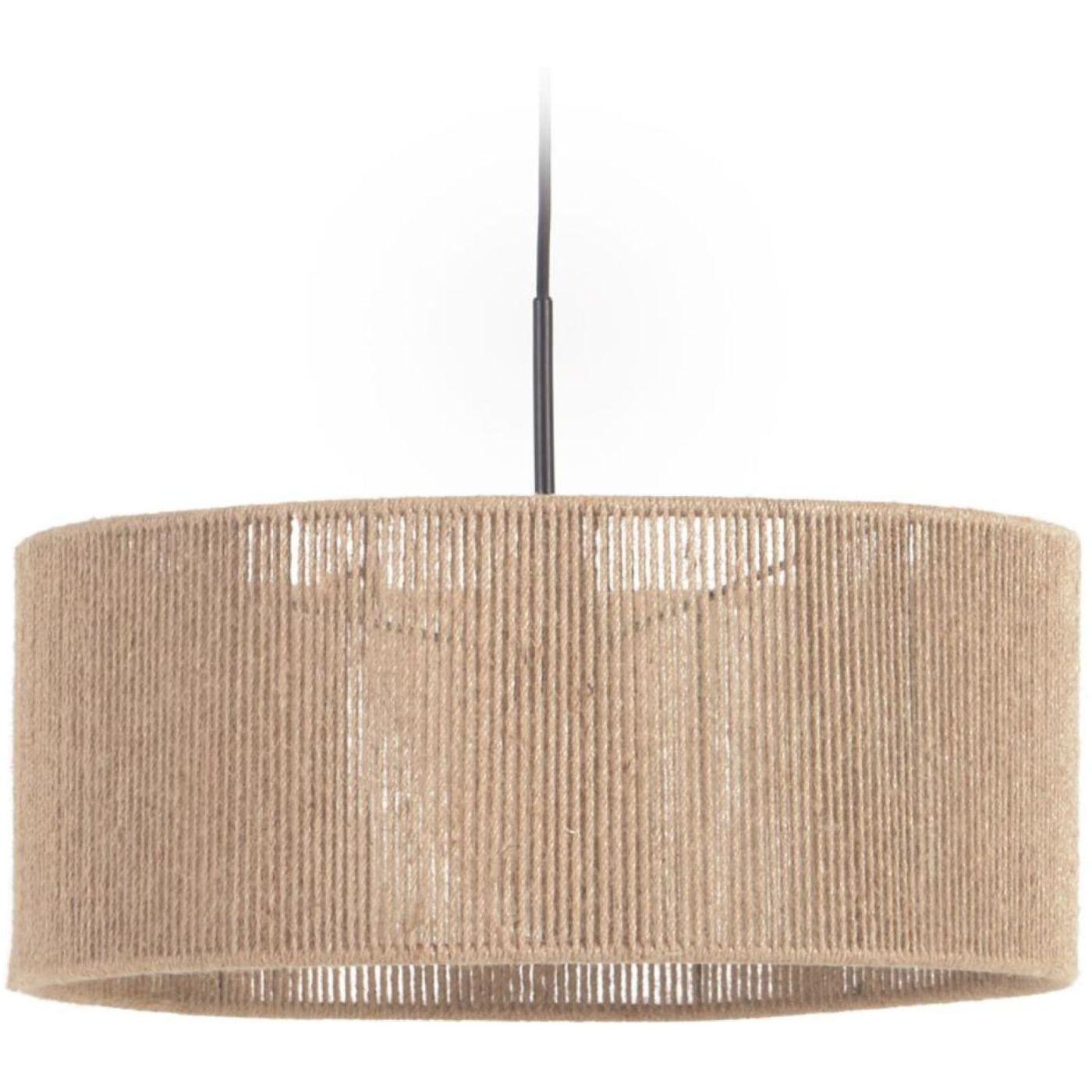 Crista Lampenschirm für Deckenlampe aus Jute natur Ø 47 cm