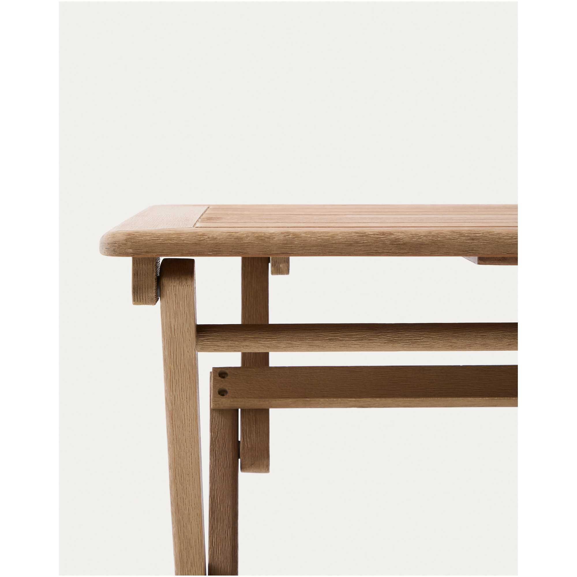Garten Klapptisch Dandara aus massivem Akazienholz 66x66 FSC 100 %
