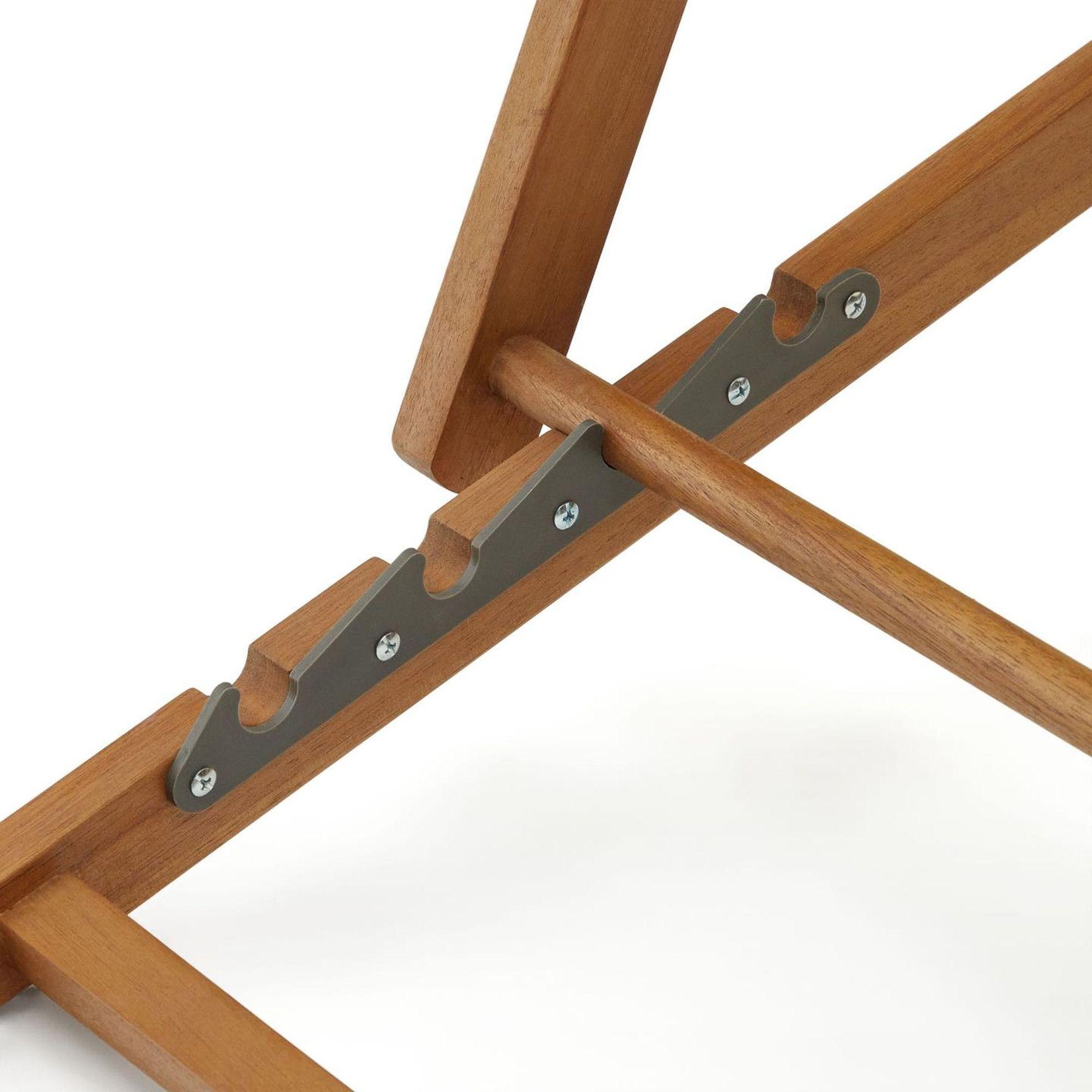 Liegestuhl Lounger beige (verstellbar)