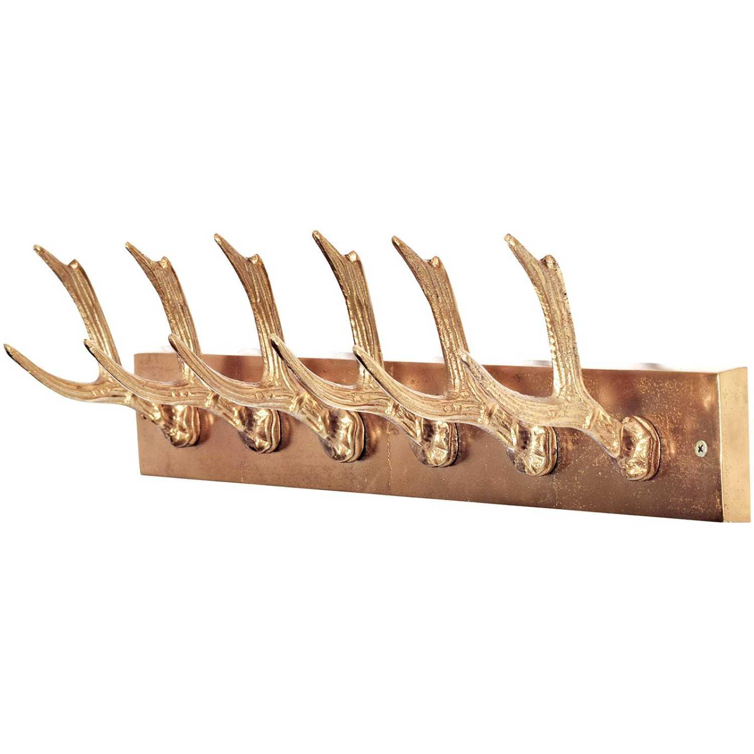 Garderobenleiste Deer Aluminium gold 50