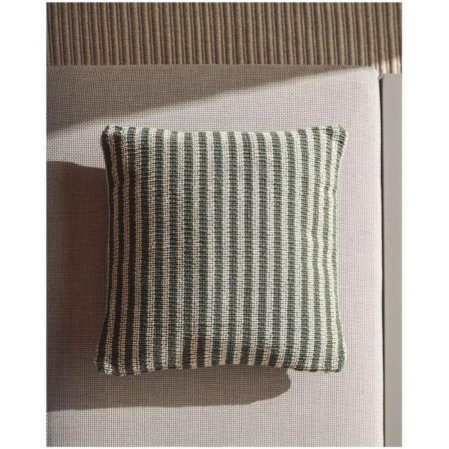 Garten Kissenbezug Dirome 100% PET grün gestreift 45x45