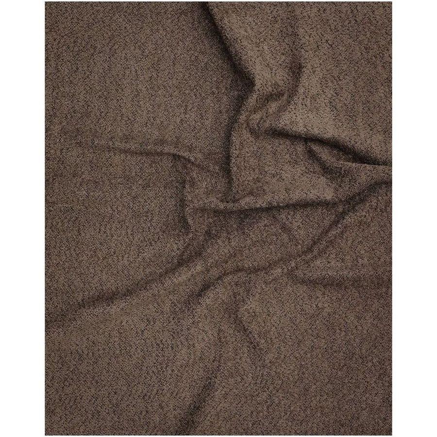 Abziehbares Bett Martina mit braunem Lammfellimitat Bouclé - Grösse: 160x200