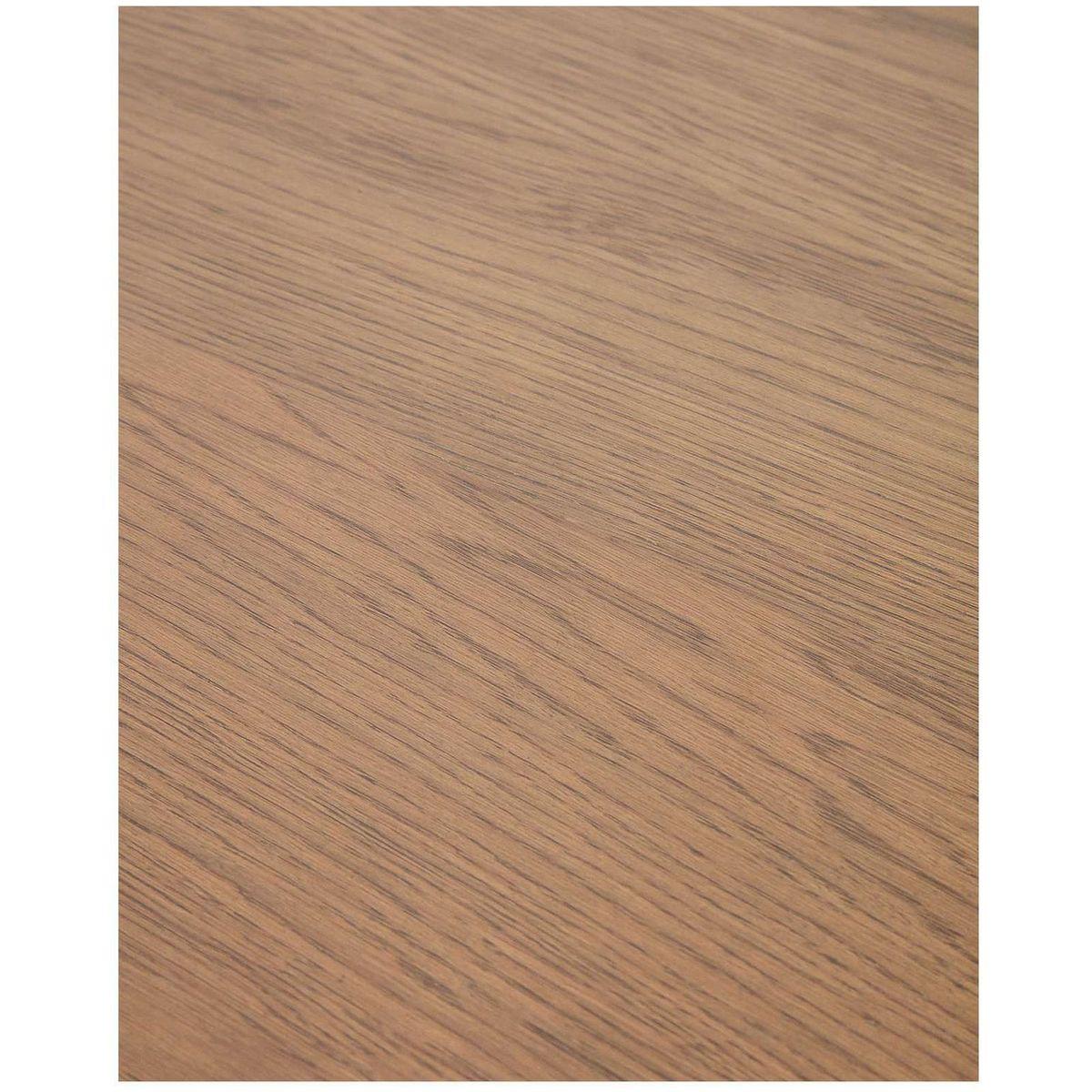 Esstisch Ausziehtisch Jondal Massivholz und Eichenfurnier nussbaumfinish 100 % FSC - Grösse: 200-286x100 cm
