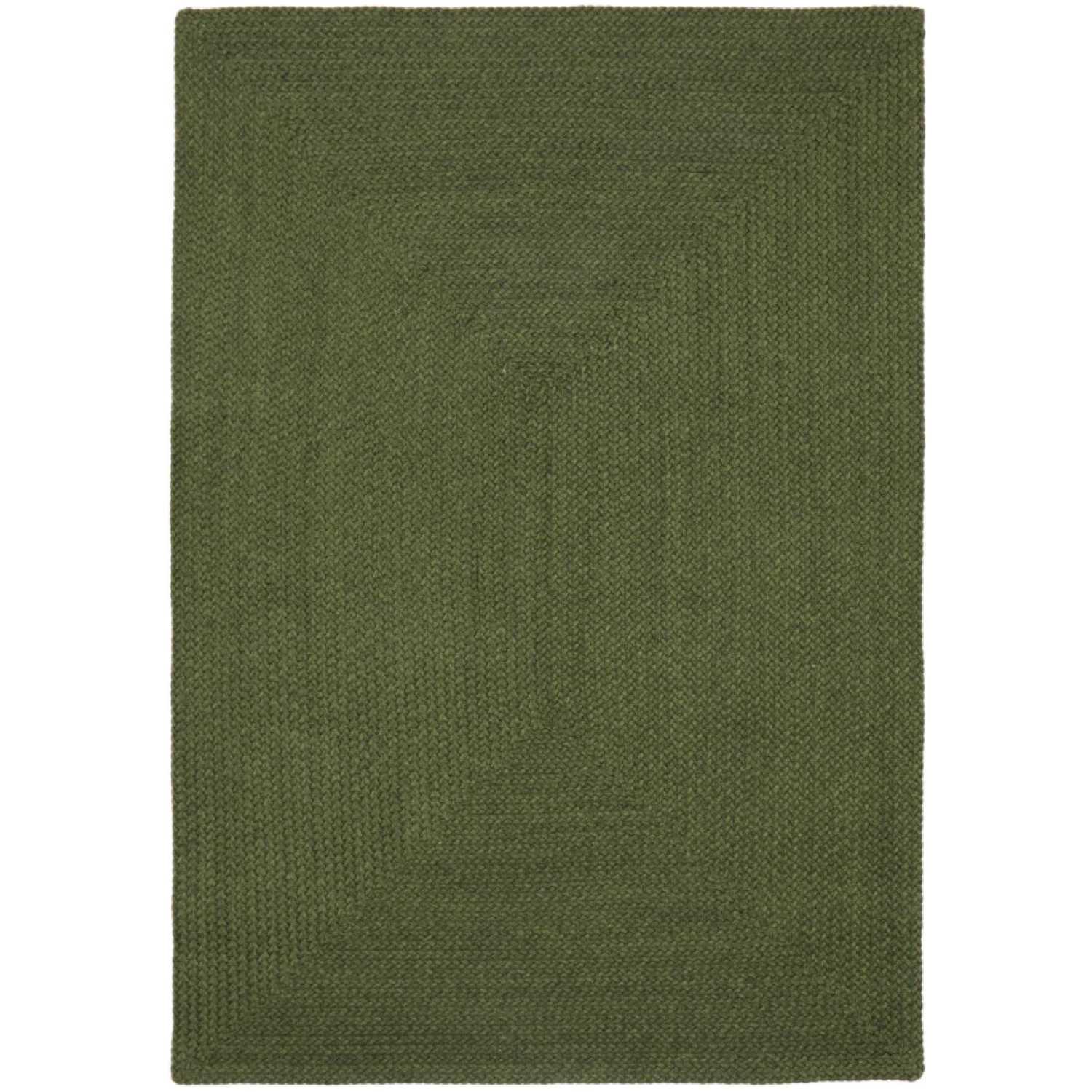 Gartenteppich rechteckig Despas aus synthetischen Fasern grün 160x230