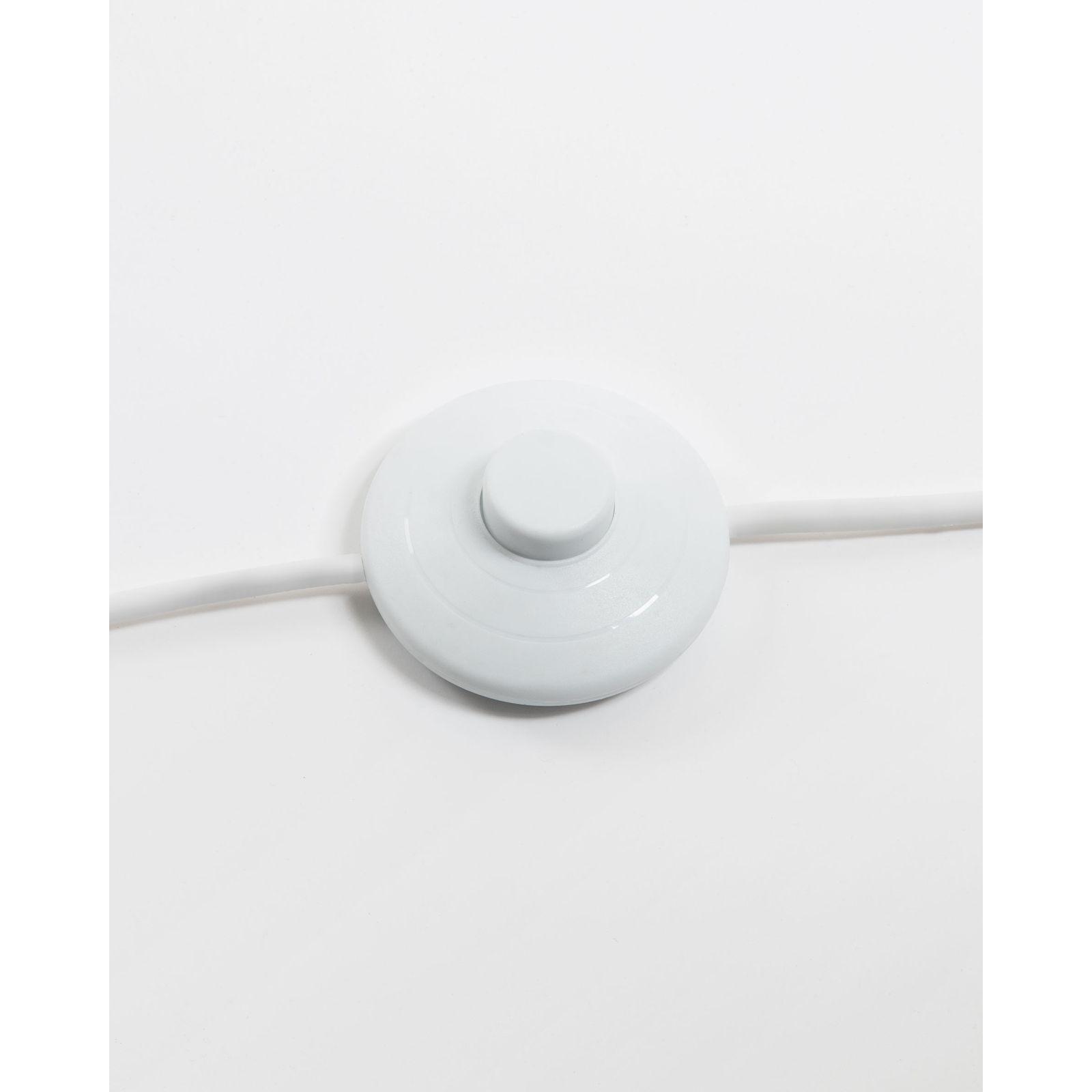 Stehlampe Bogenleuchte Juhe Eschenholzfurnier Marmor weiss