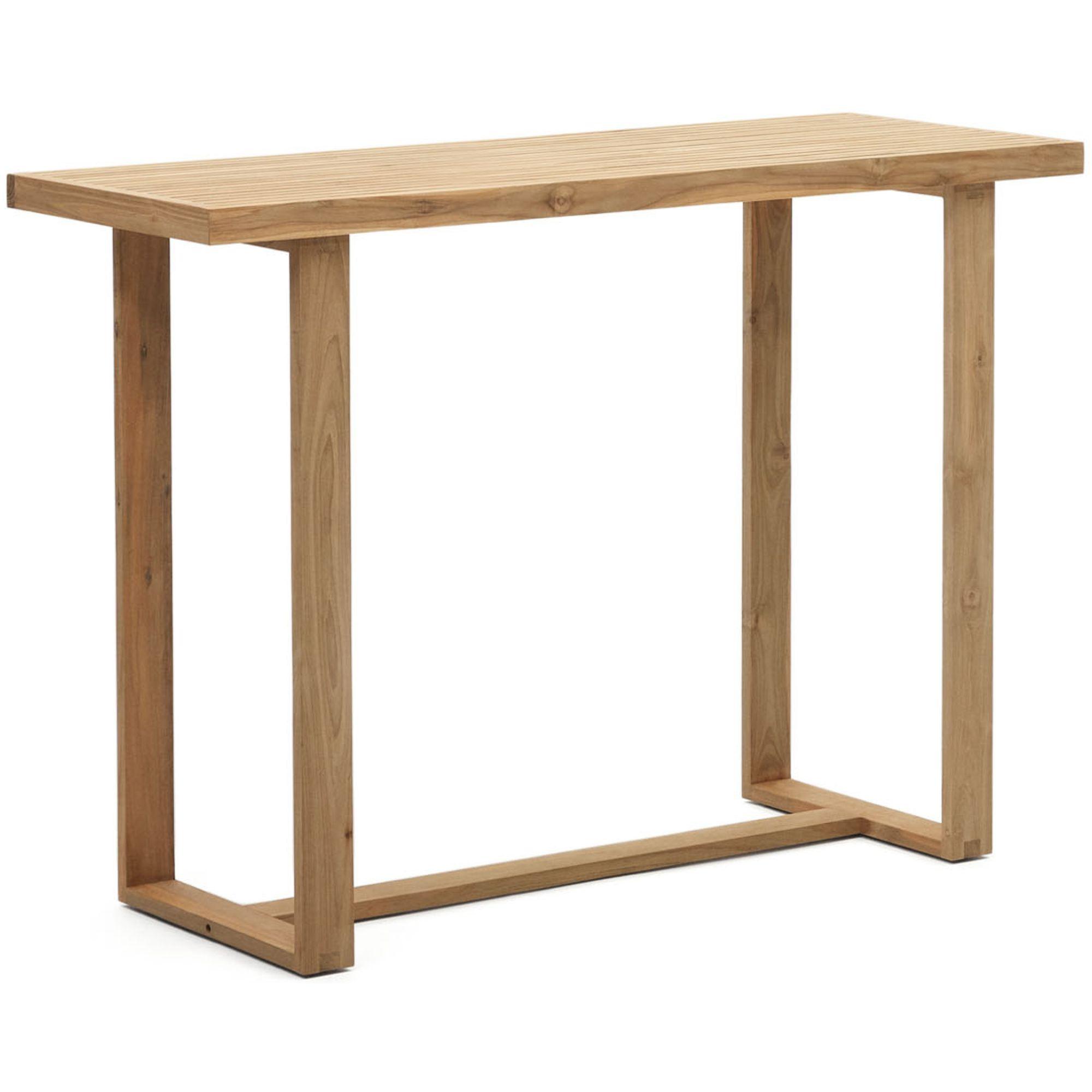 Garten Stehtisch Candell recyceltes Teakholz massiv 140x70