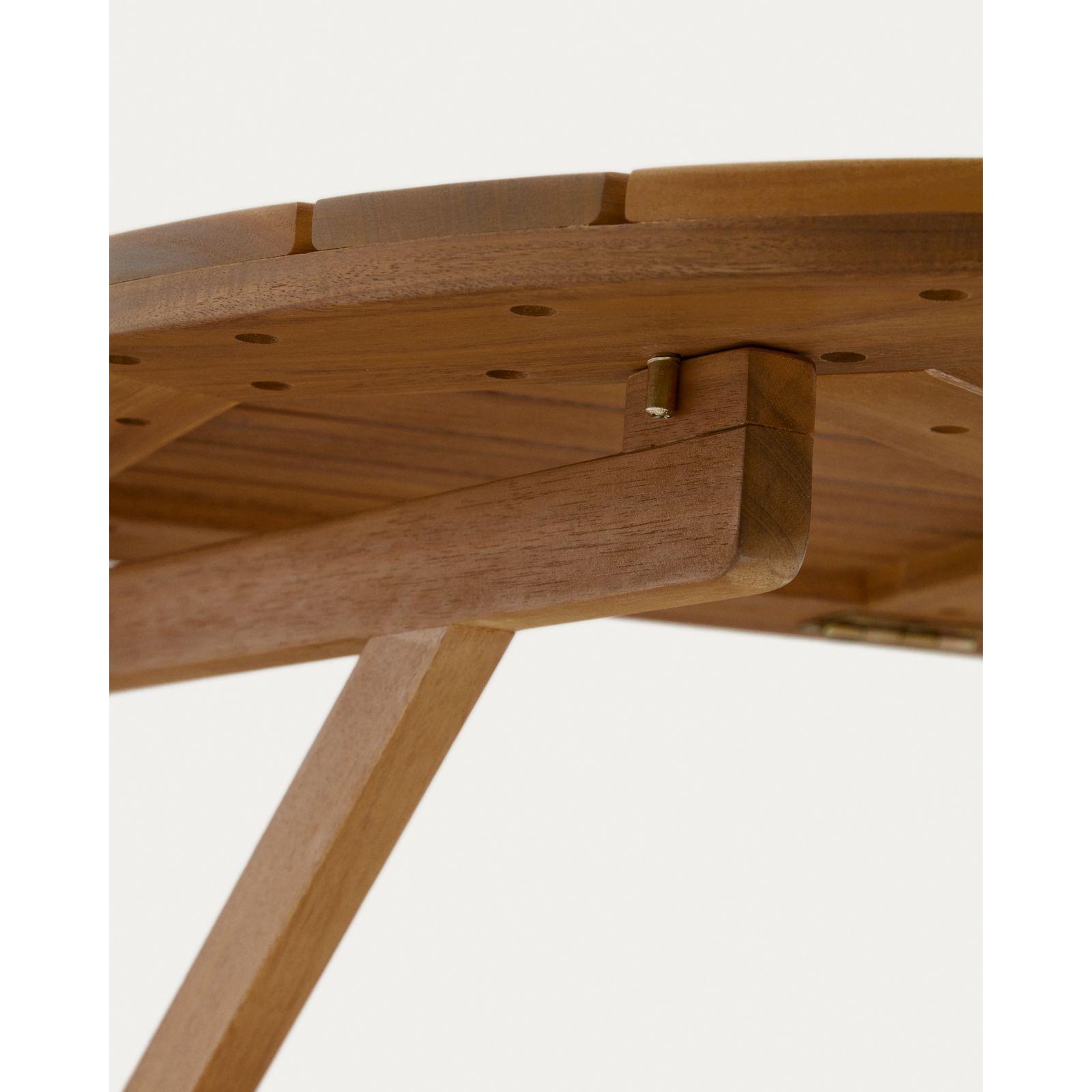 Wandtisch Klapptisch Amarilis Balkon aus massivem Akazienholz FSC 100% 50x70