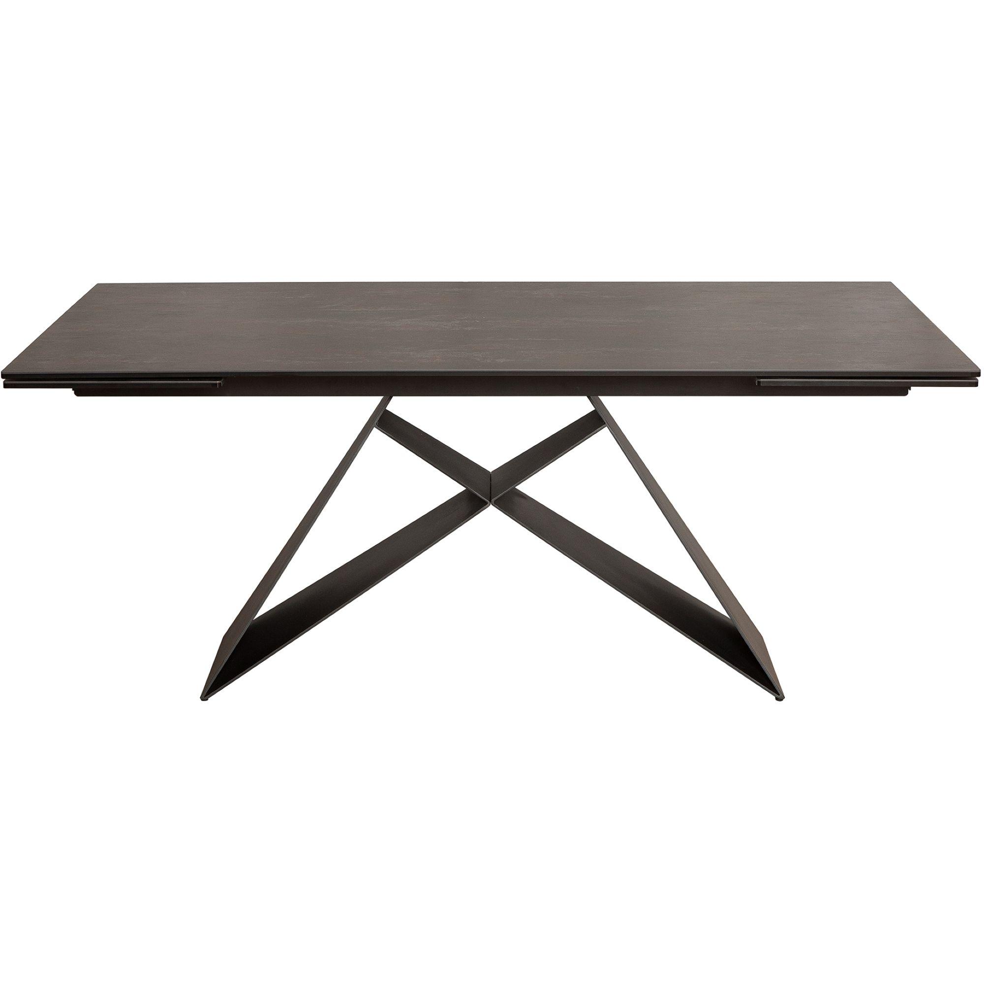 Ausziehtisch Italia2 180-260 Keramik Lava-Optik