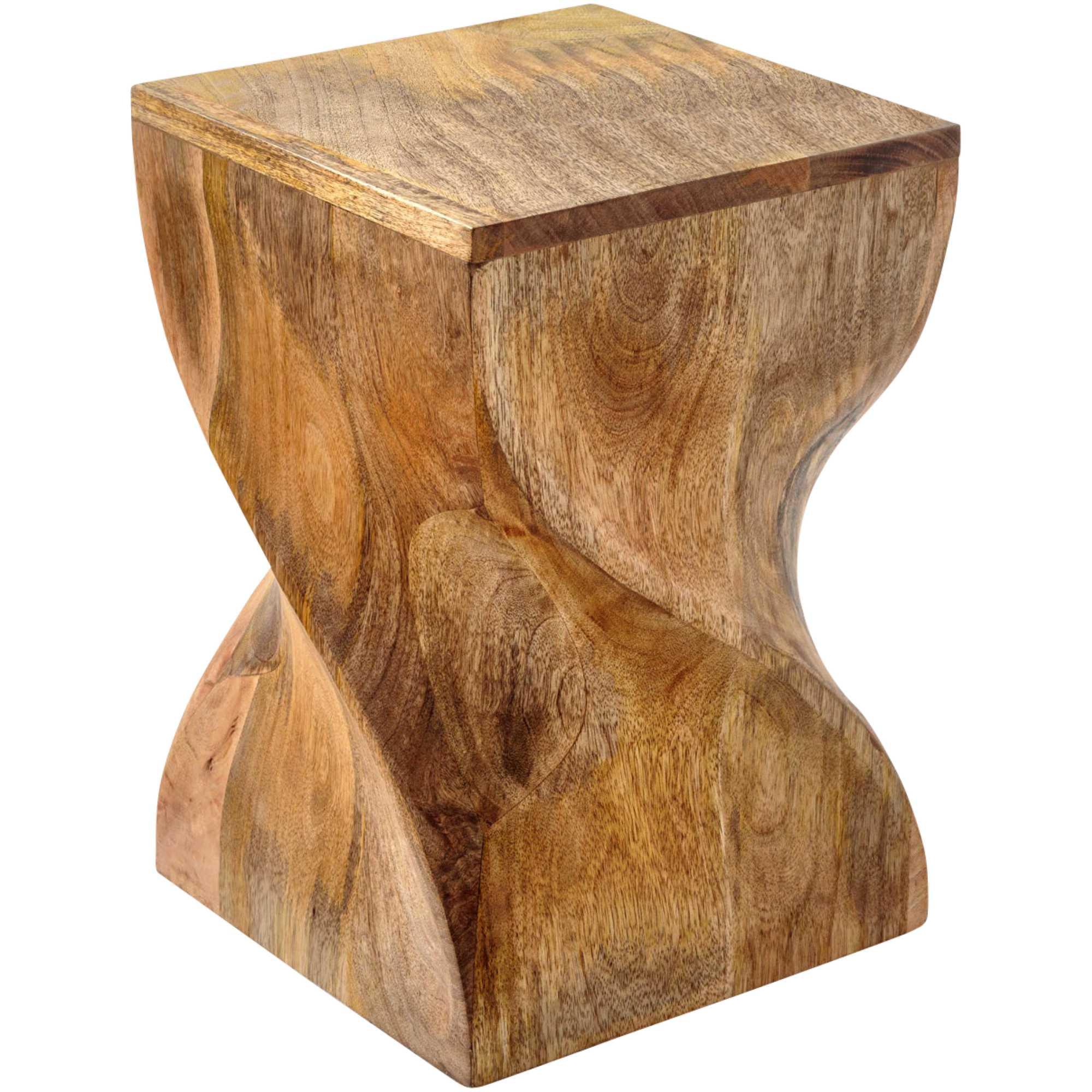 Beistelltisch Twist Mangoholz Vintage 30x30