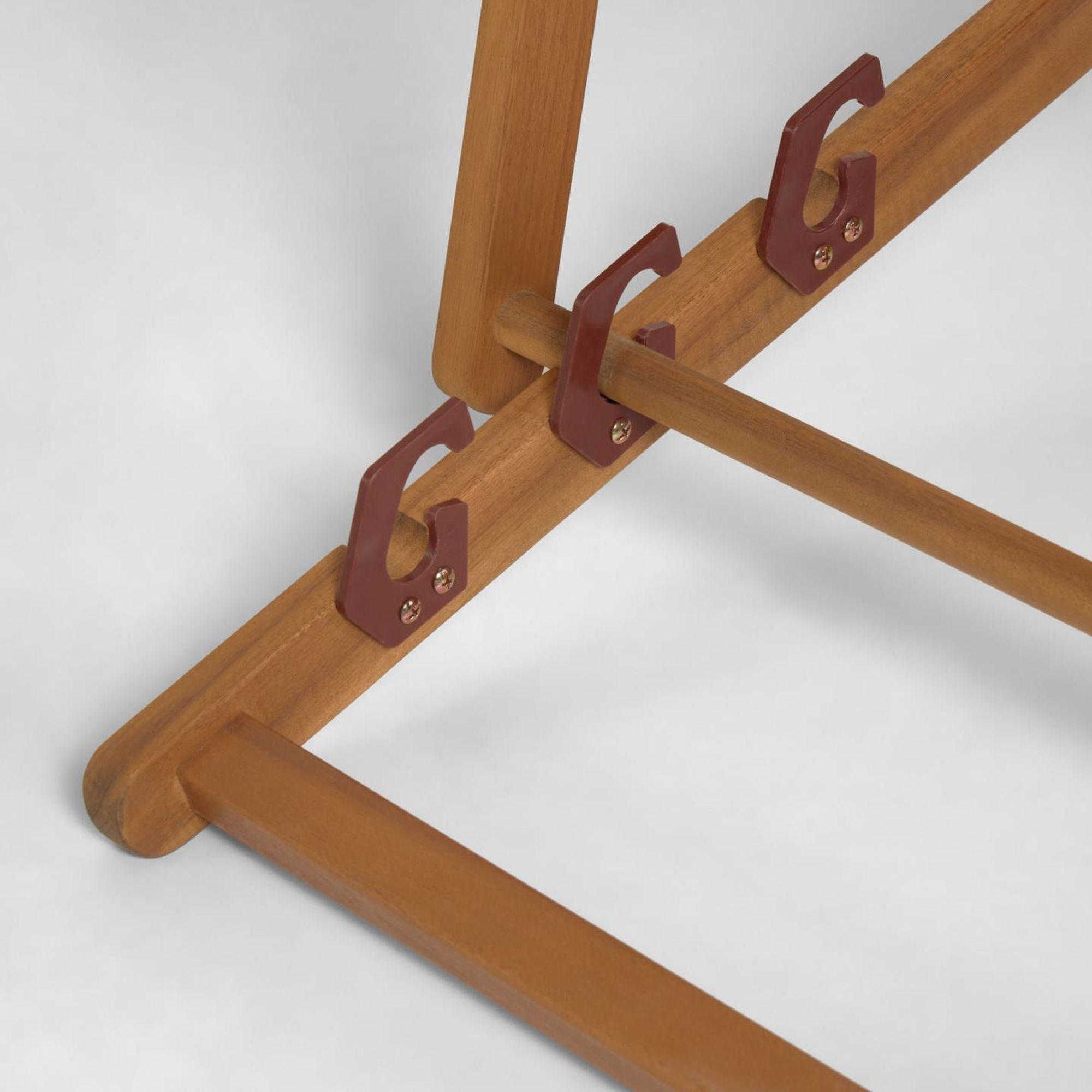 Liegestuhl Lounger terrakotta (verstellbar)
