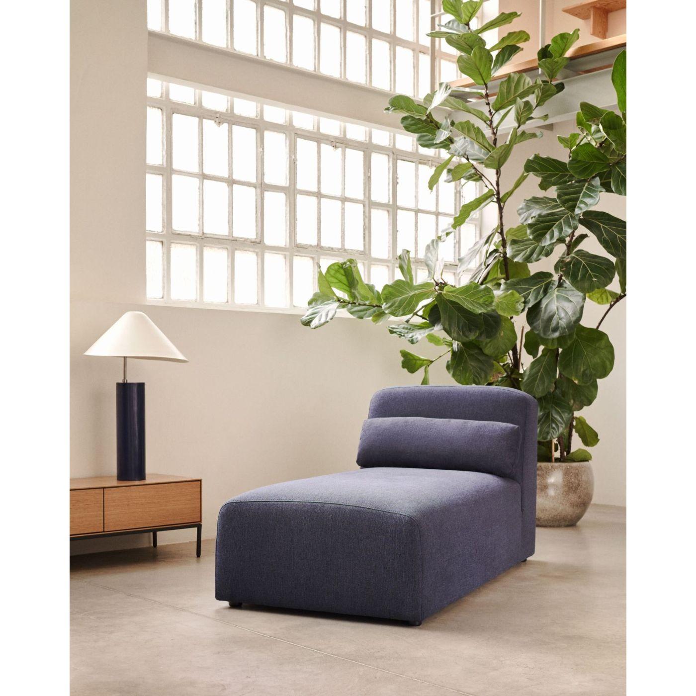 Neom Chaiselongue Modul in Blau 152 x 75 cm