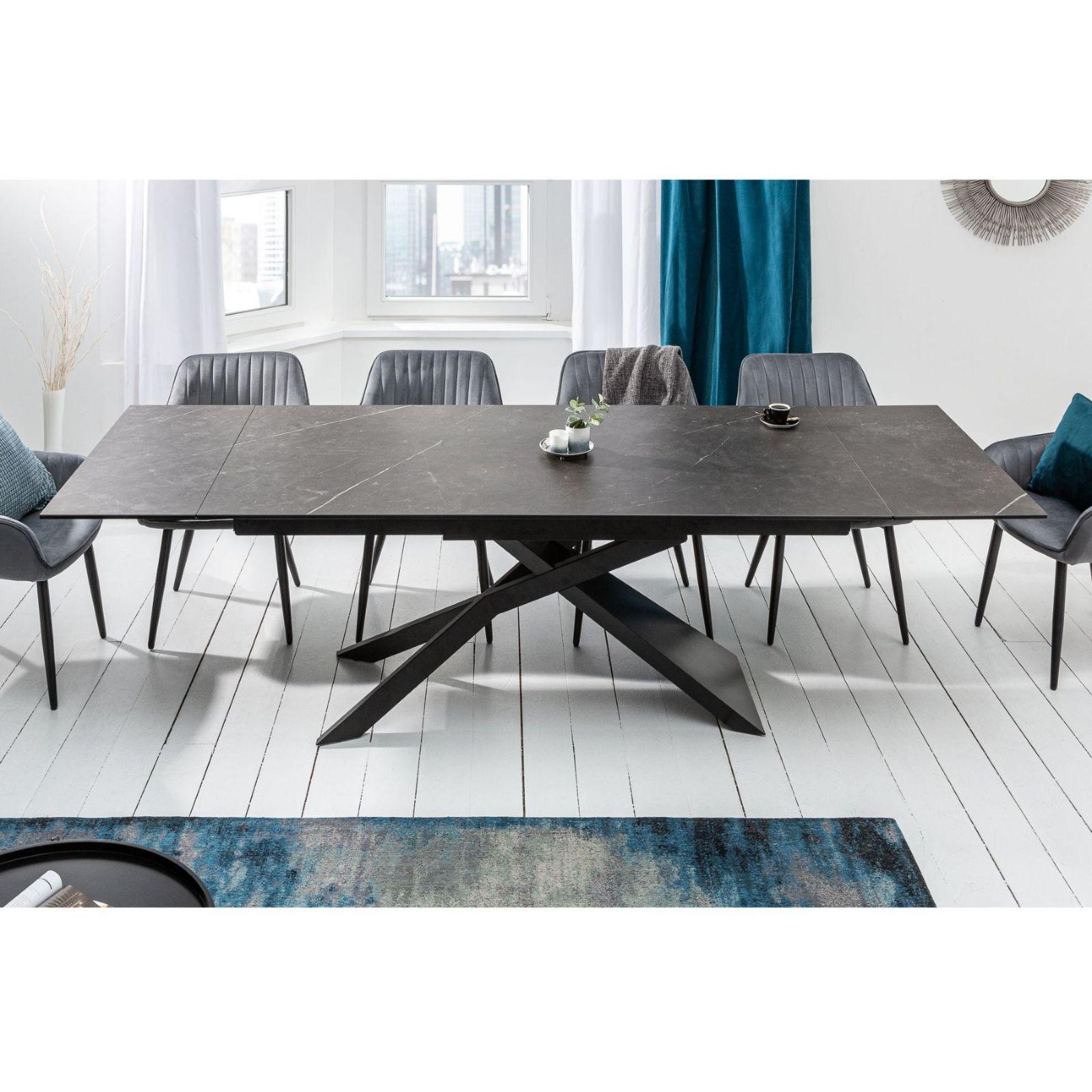 Ausziehtisch Italia4 180-220-260 Keramik Graphit-Optik
