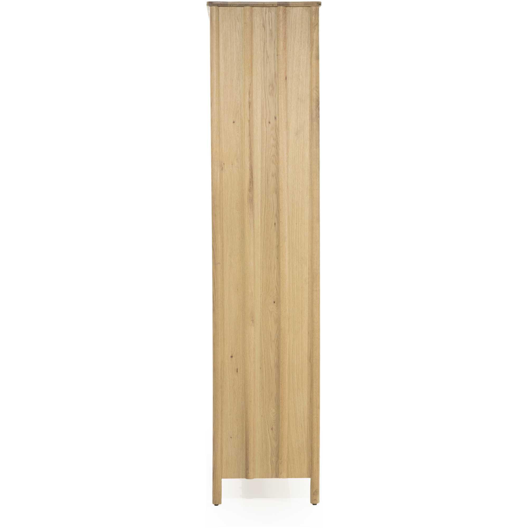 Holzschrank Paul Eichenholz natur 102x210