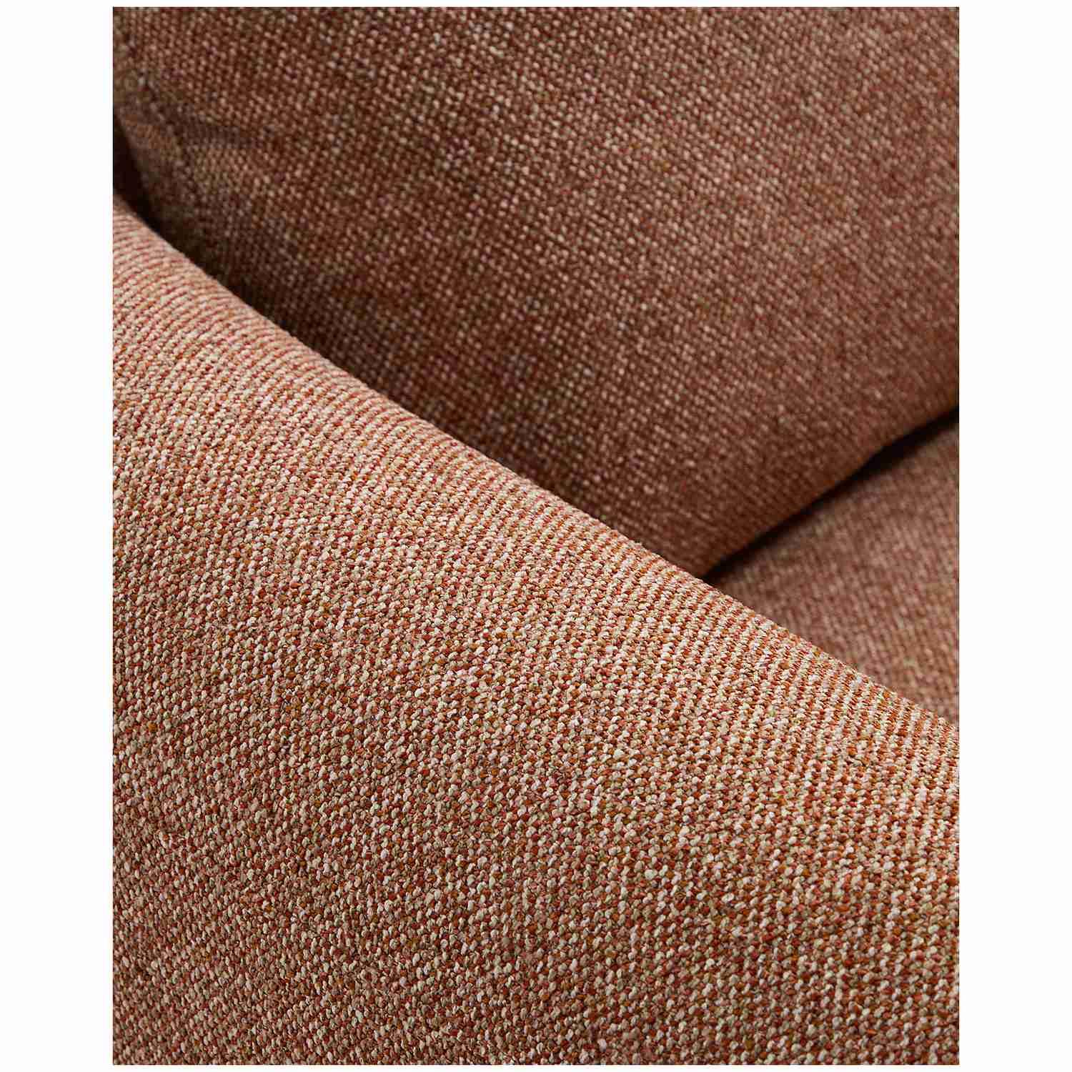3-Sitzer Sofa Vera mit Chaiselongue links in Terrakotta 232x176 FSC Mix Credit