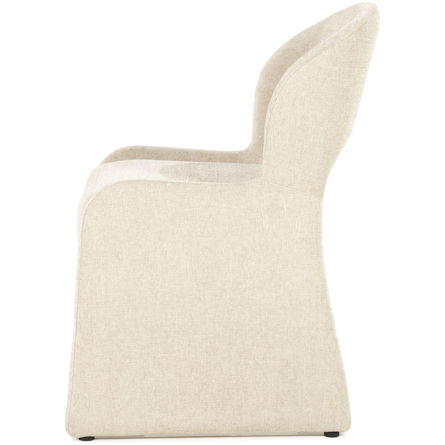 Design Polsterstuhl Serene Stoff beige