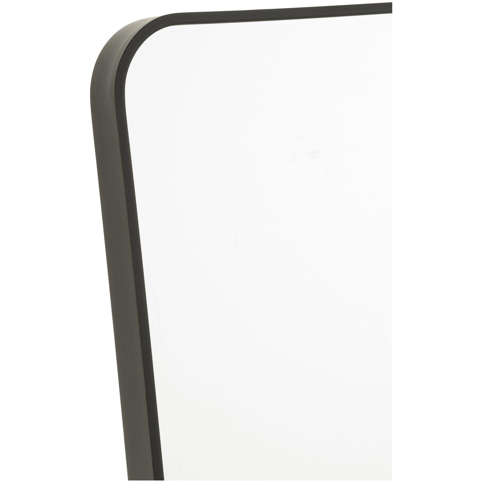 Standspiegel mit Ständer Ulia Metall schwarz 55x150