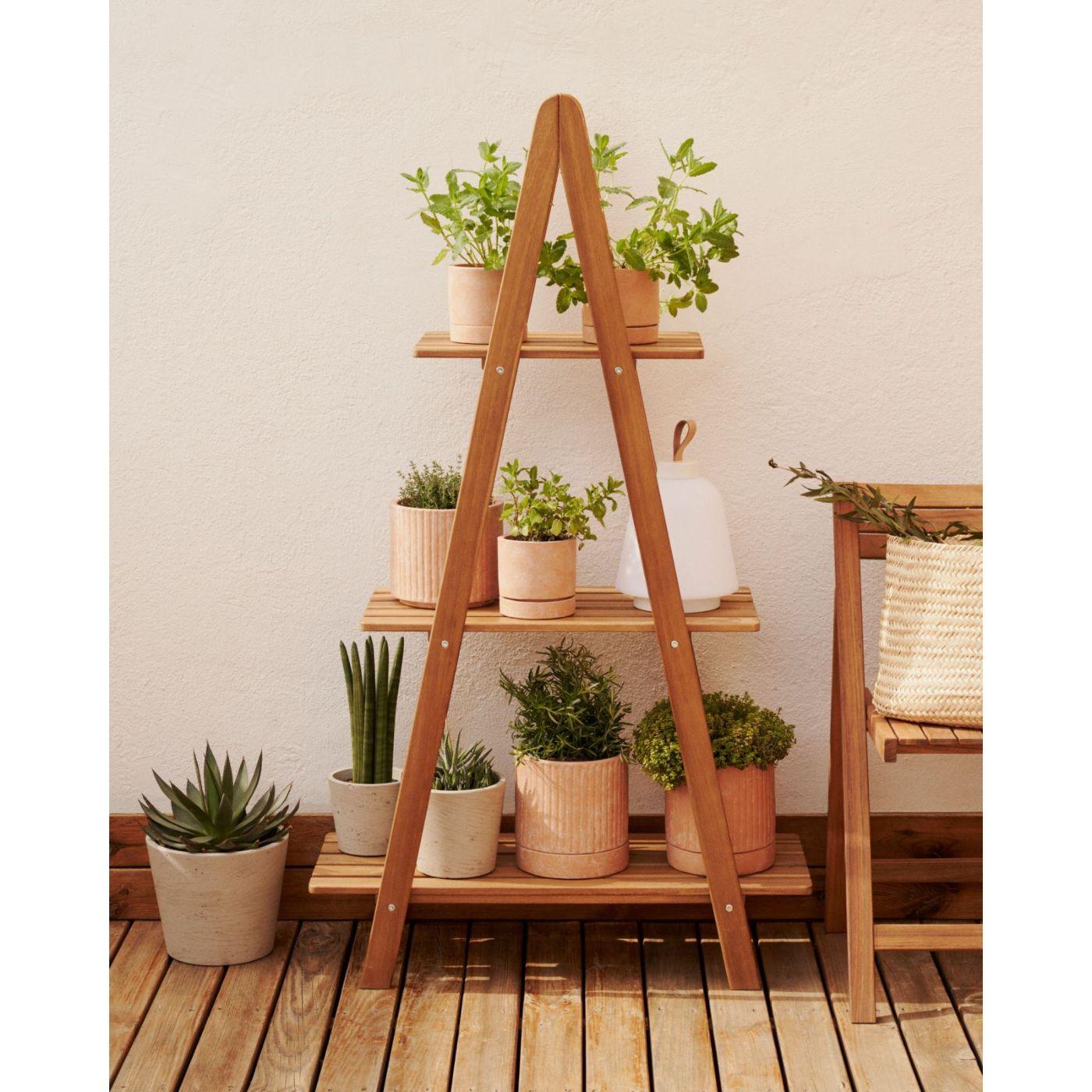 Gartenregal Victora Outdoor Akazienholz massiv 80x140