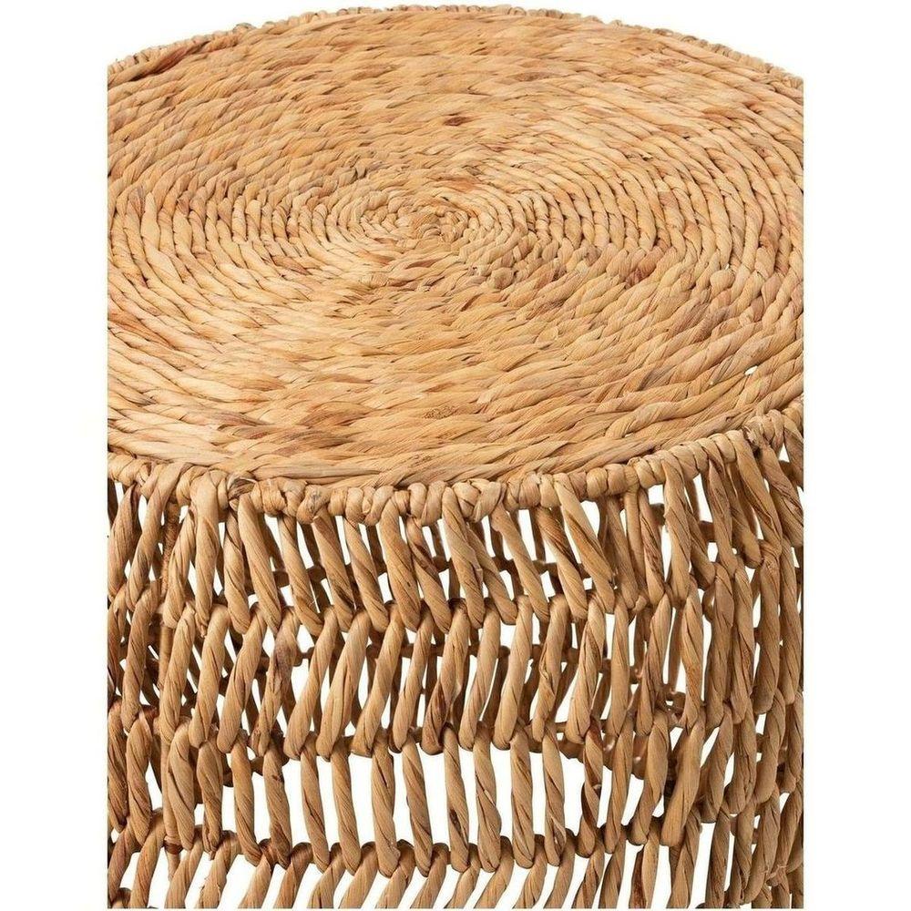 Couchtisch Hocker Natur Rattan Bambus (3er-Set)